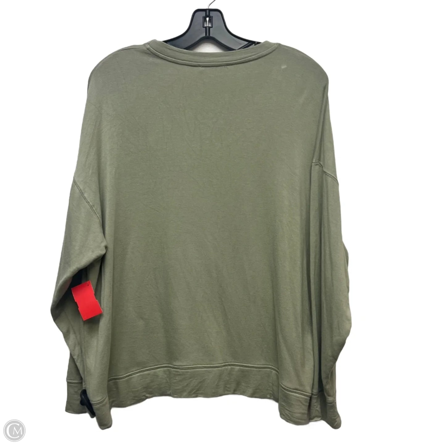 Sweatshirt Crewneck By Green Envelope In Green, Size: L