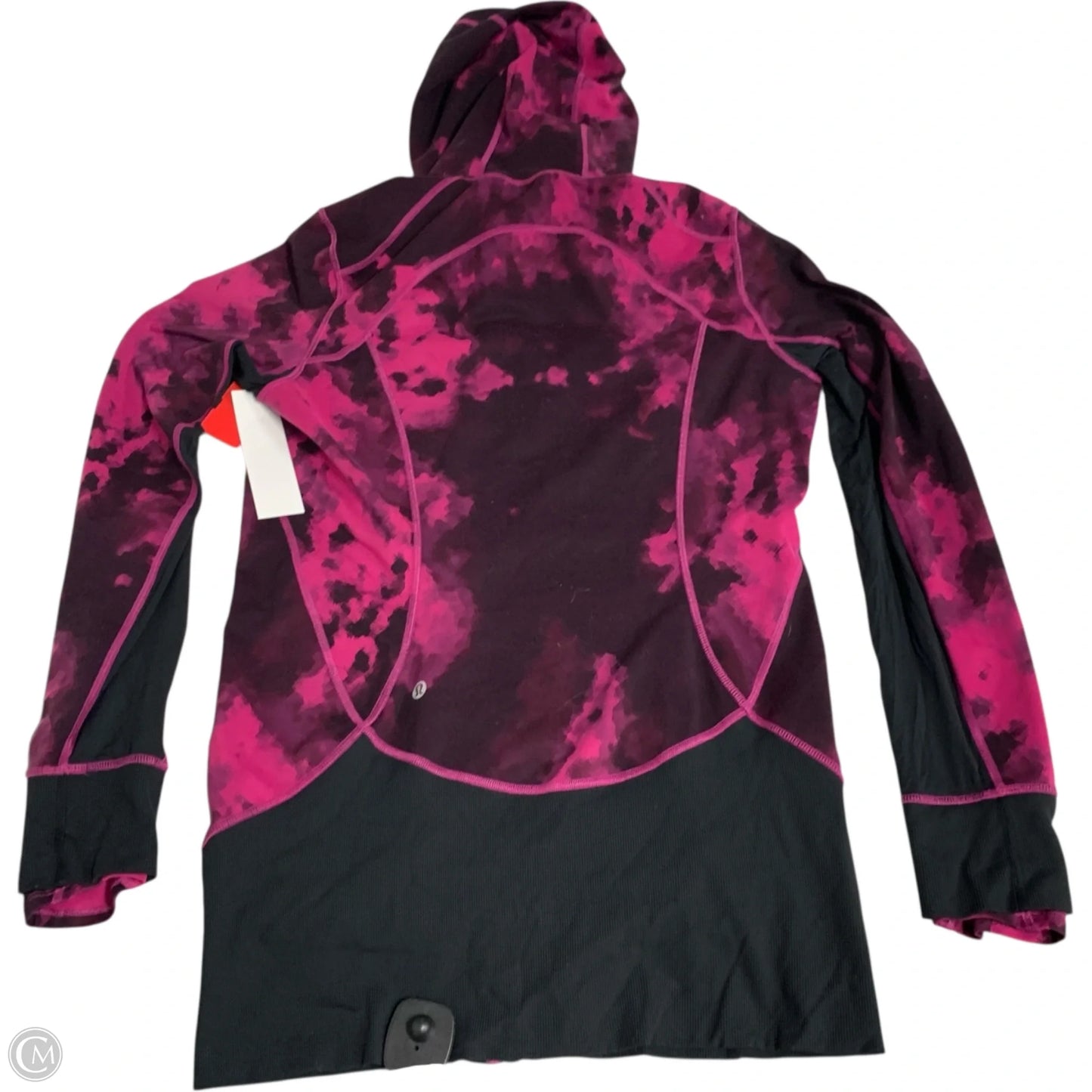 Athletic Jacket By Lululemon In Pink & Purple, Size: M