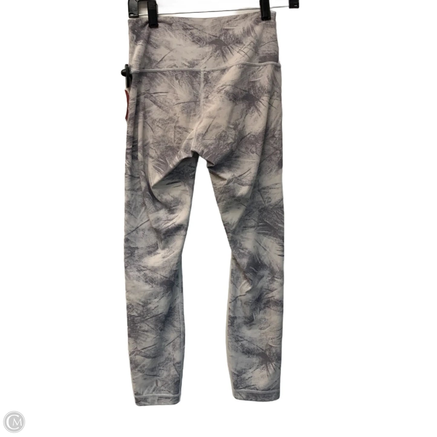 Athletic Leggings By Lululemon In Grey, Size: S