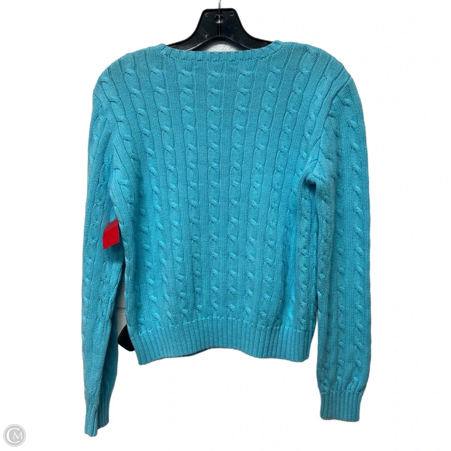 Sweater By Ralph Lauren In Blue, Size: L