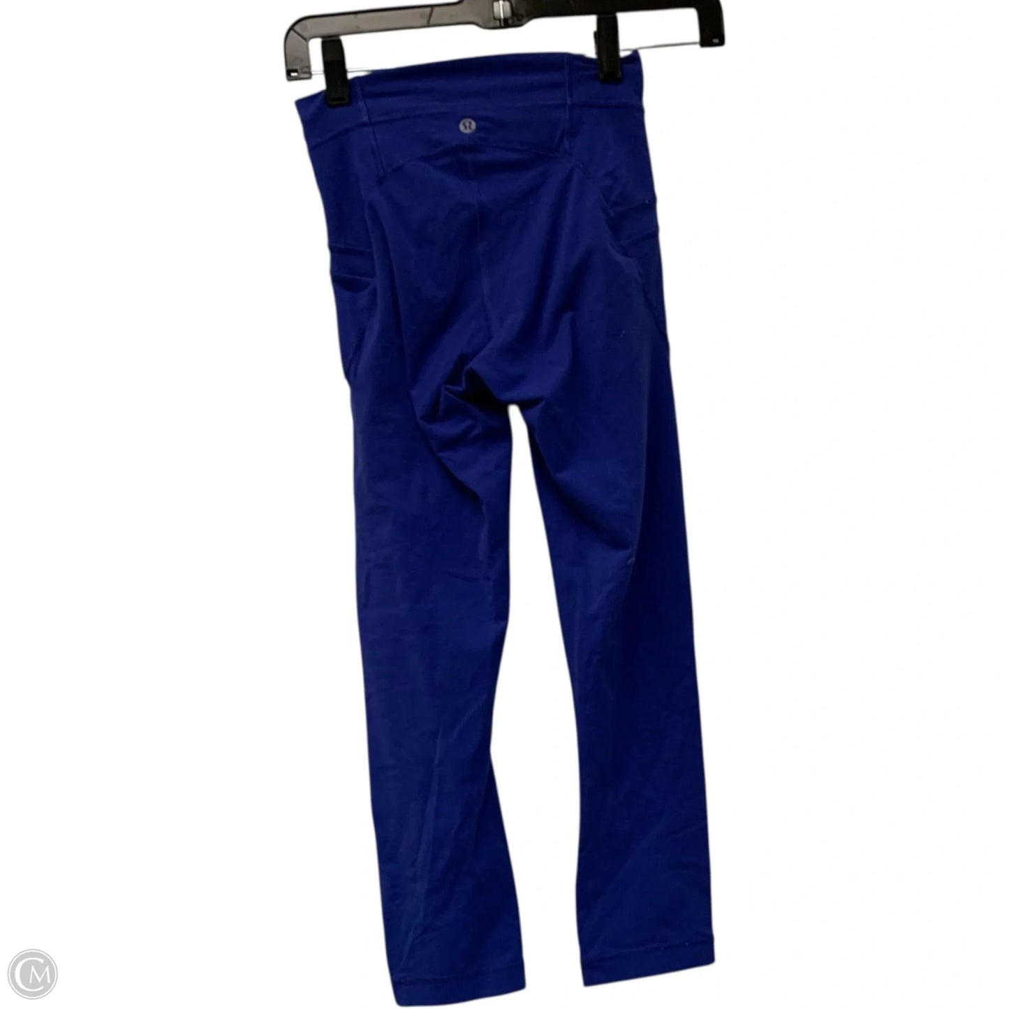 Athletic Leggings Capris By Lululemon In Blue, Size: Xs