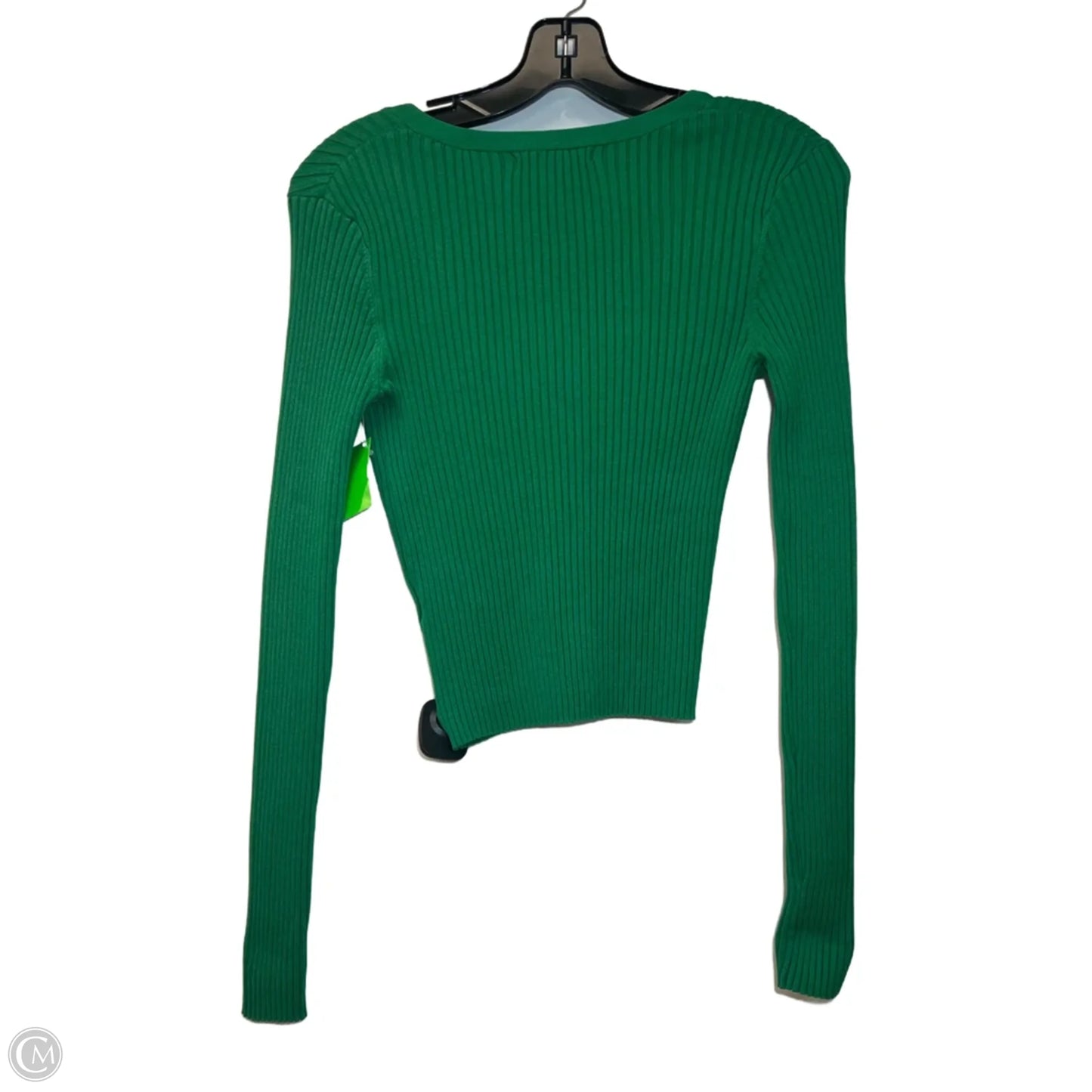 Cardigan By H&m In Green, Size: S