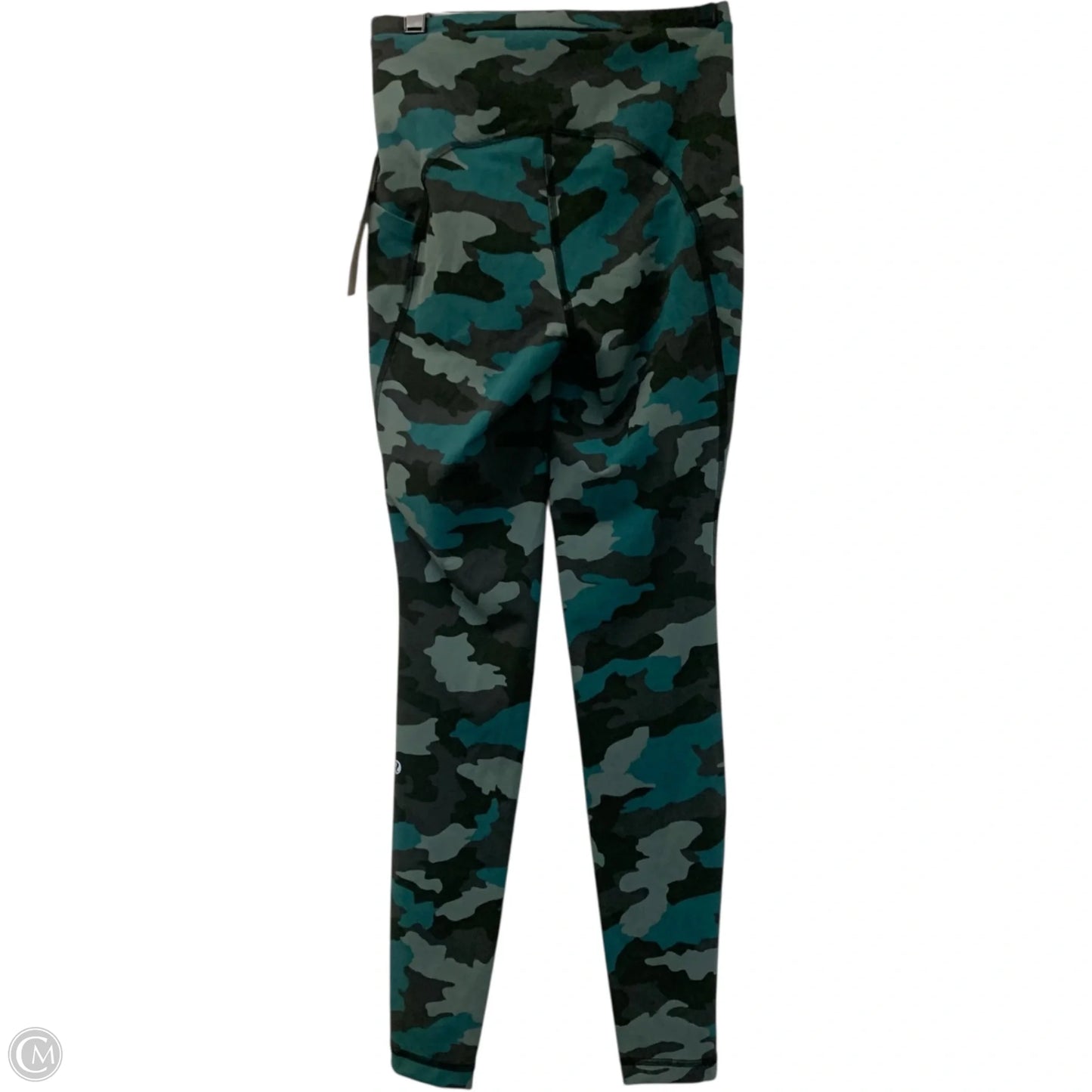 Athletic Leggings By Lululemon In Camouflage Print, Size: Xs