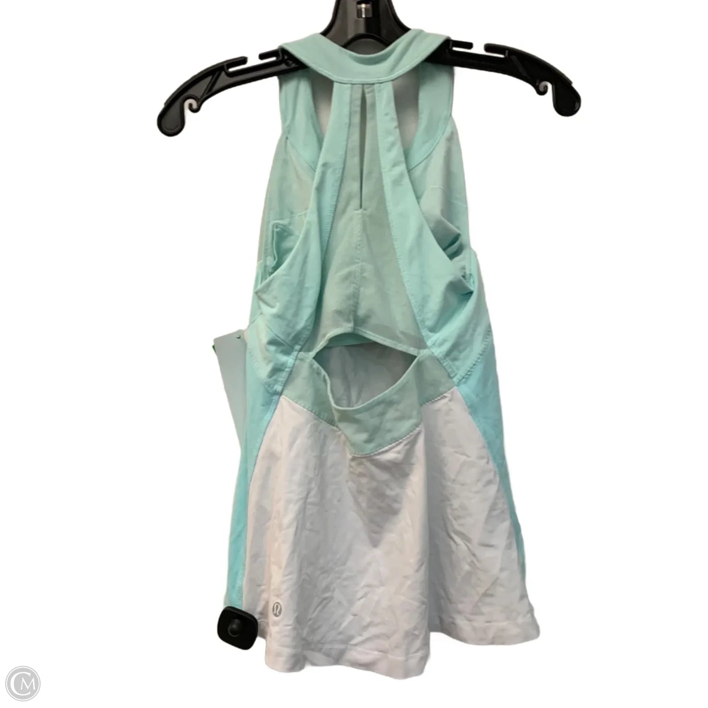 Athletic Tank Top By Lululemon In Blue & White, Size: S