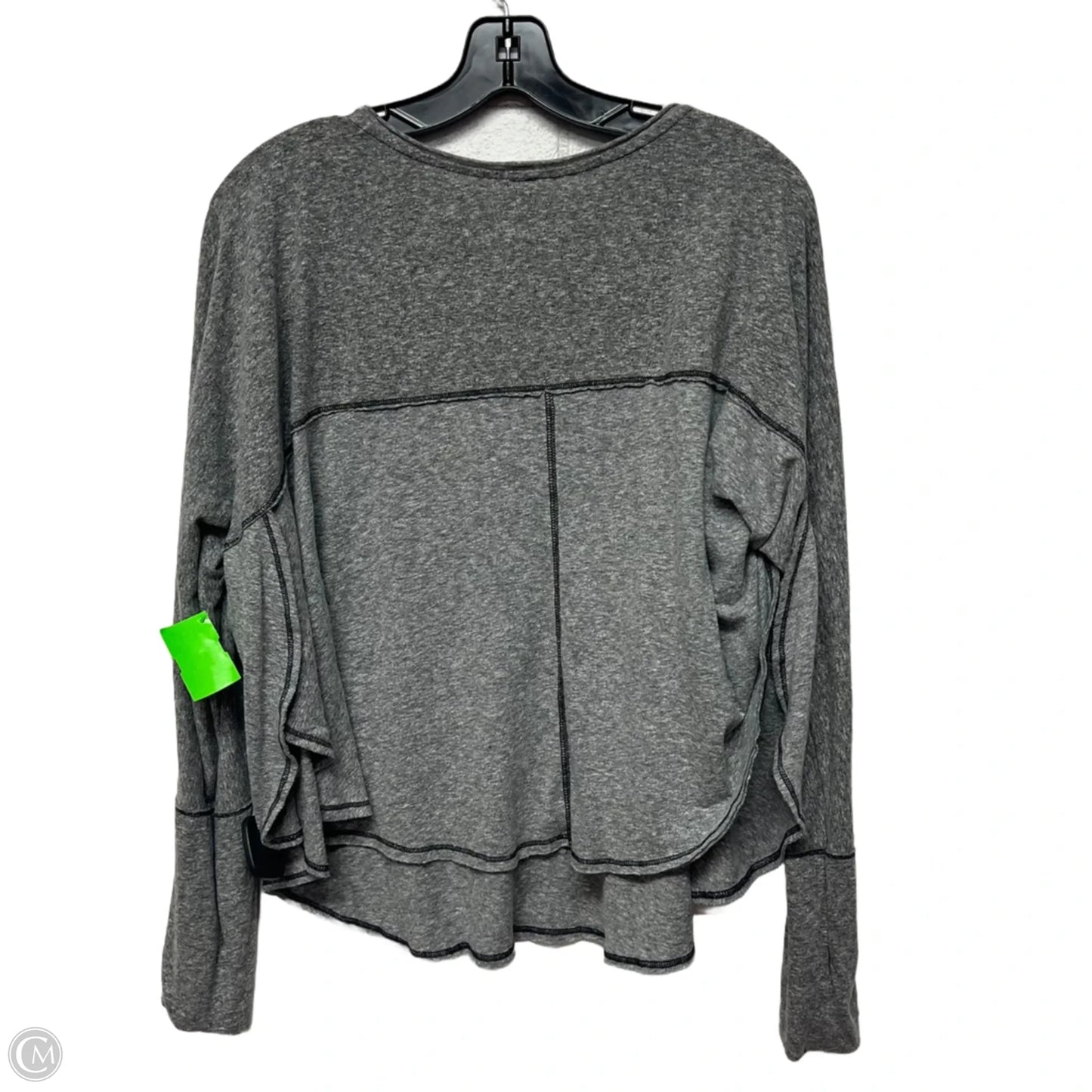 Top Long Sleeve By We The Free In Grey, Size: M