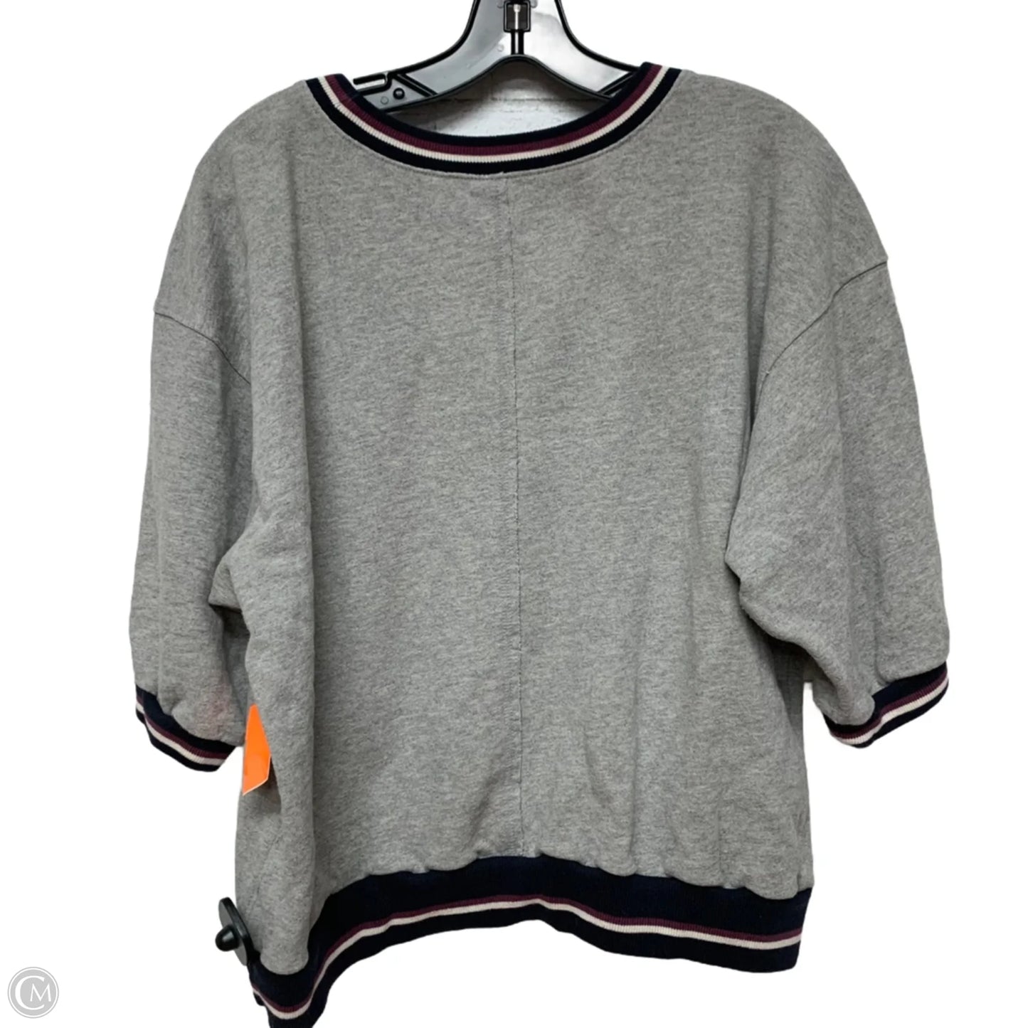 Top Short Sleeve By Pilcro In Grey, Size: M