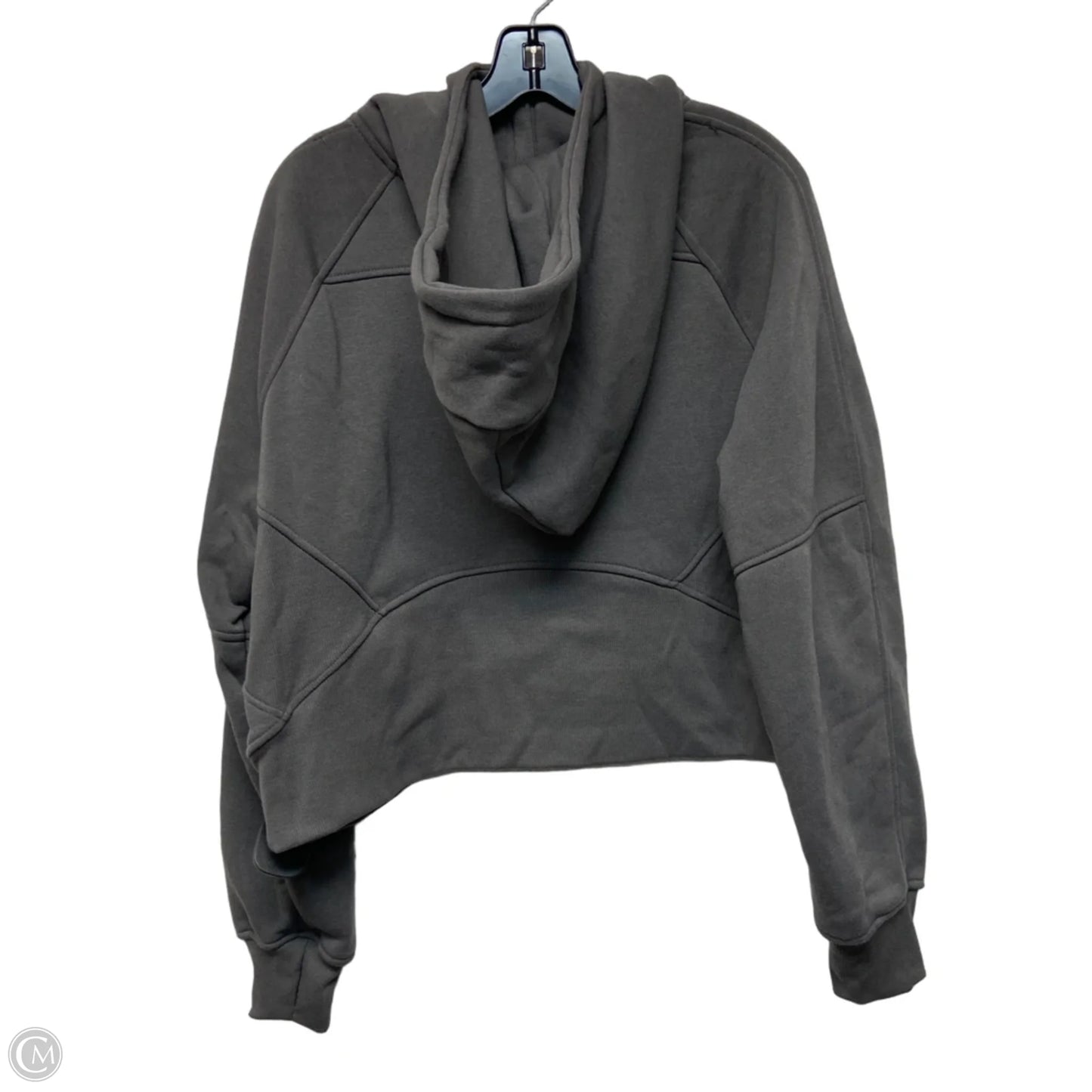 Sweatshirt Hoodie By Better Together In Grey, Size: L