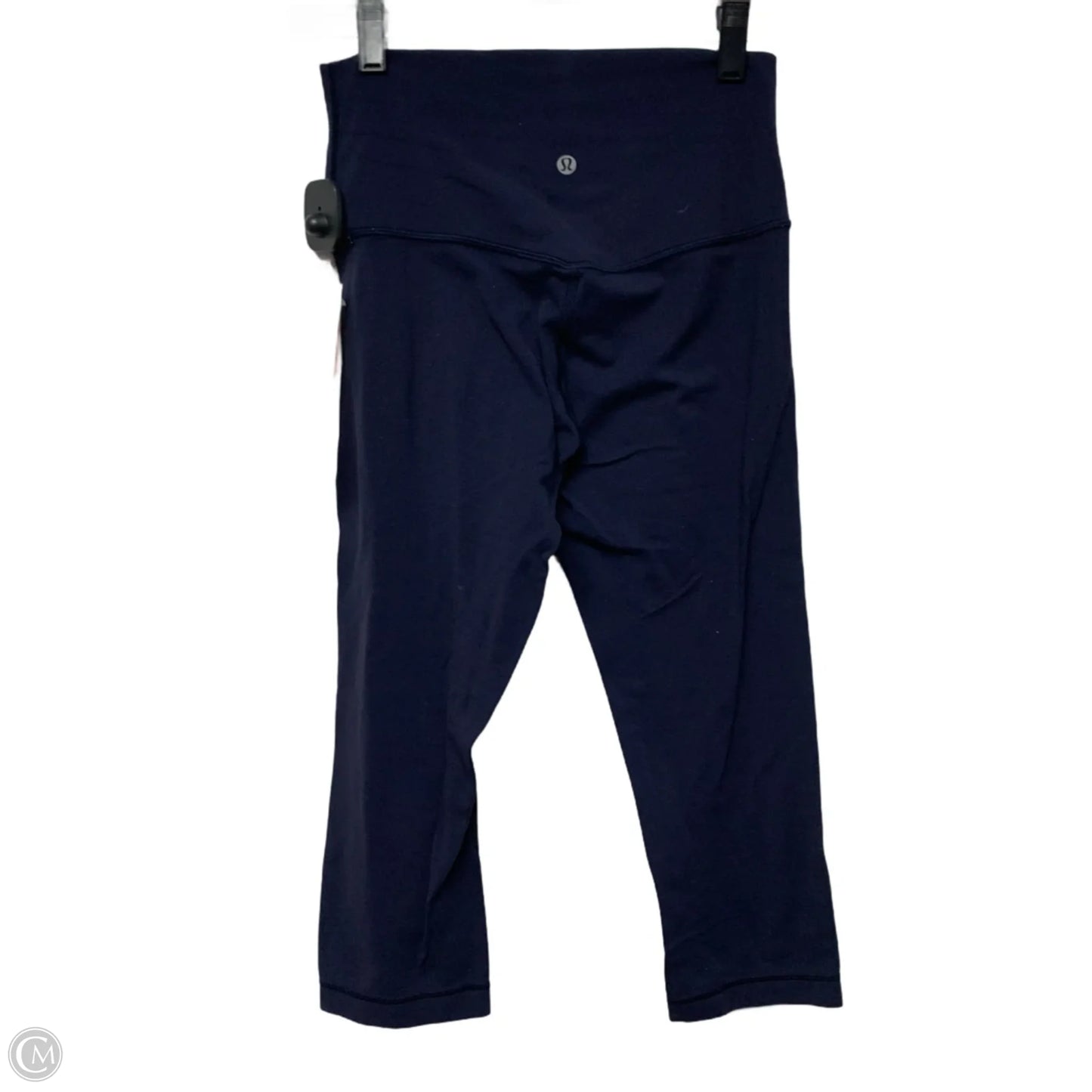 Athletic Leggings Capris By Lululemon In Navy, Size: S