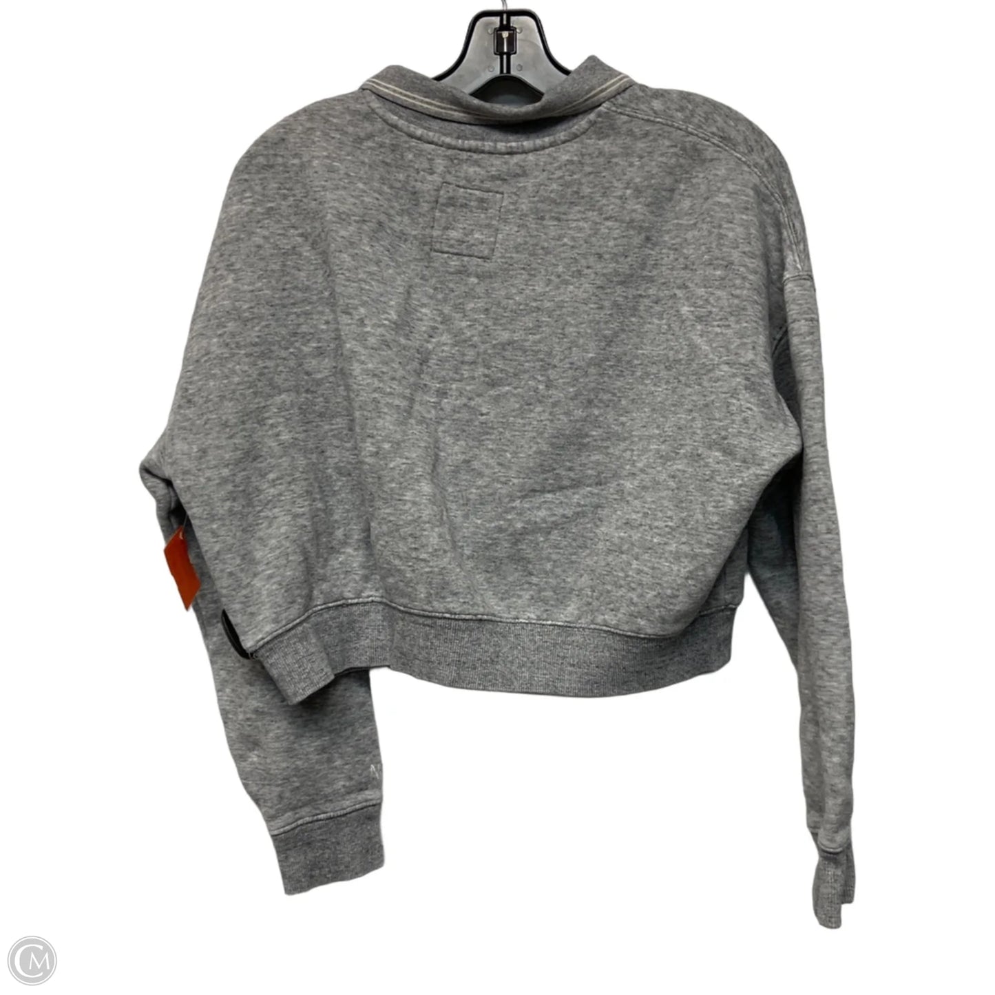 Sweatshirt Collar By Madewell In Grey, Size: M