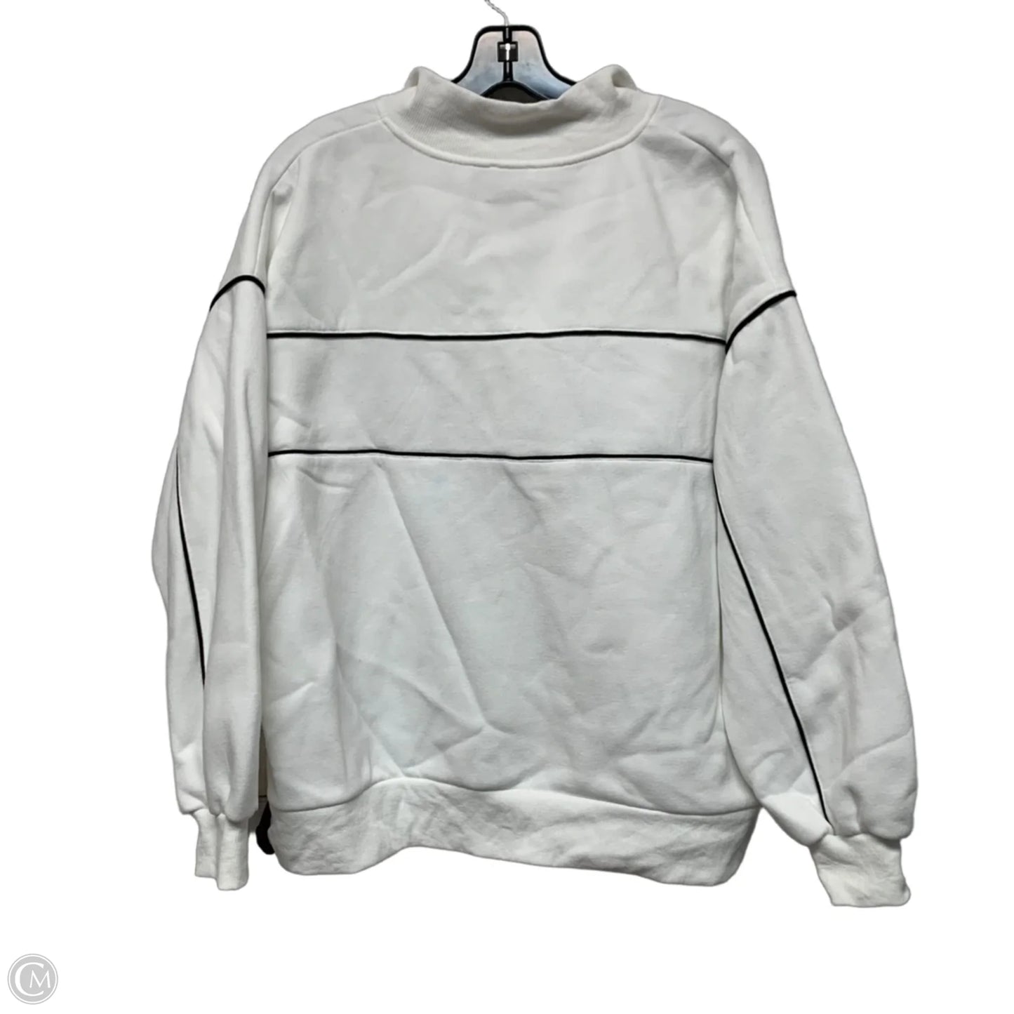 Sweatshirt Crewneck By Bke In White, Size: M