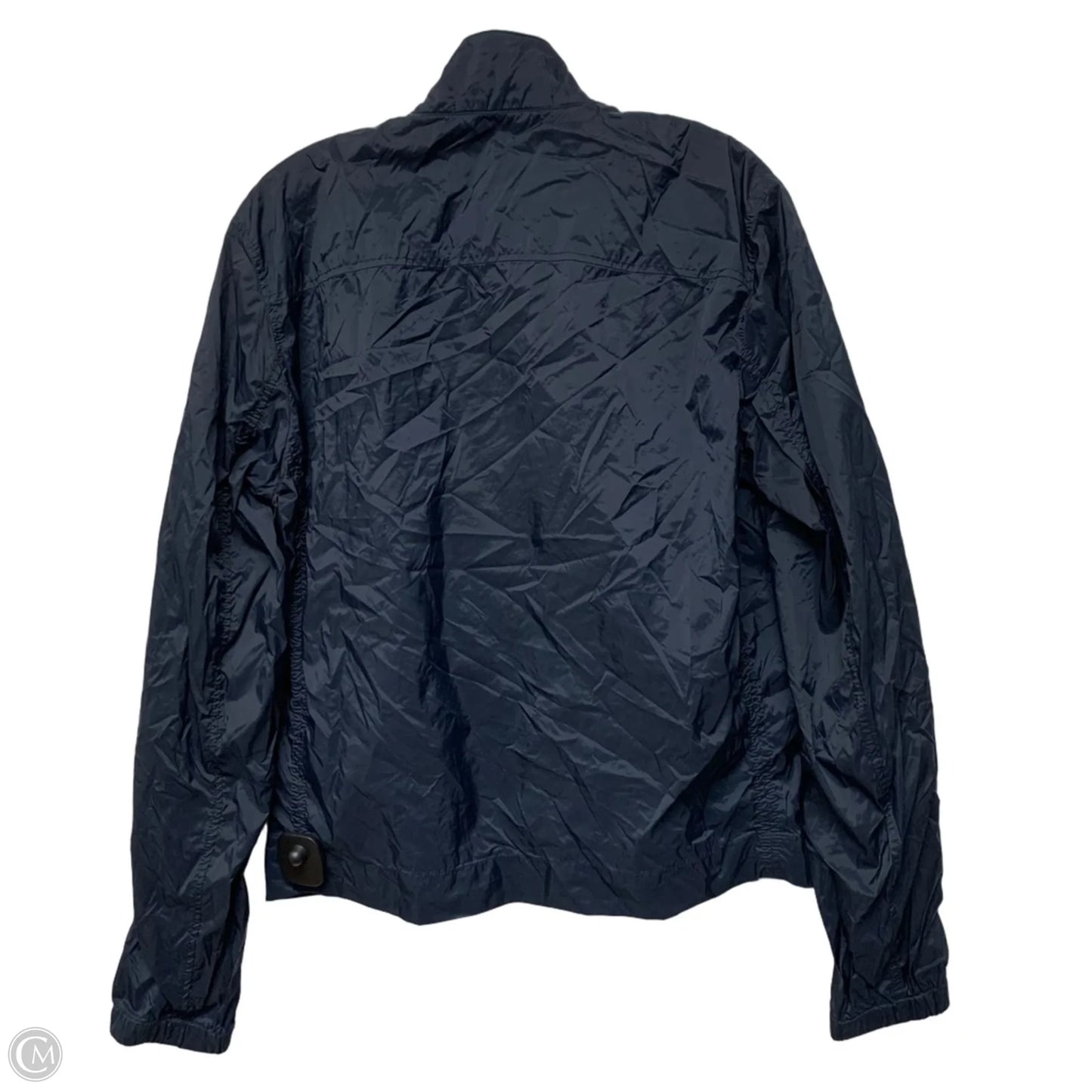 Jacket Windbreaker By Love Moschino In Navy, Size: S