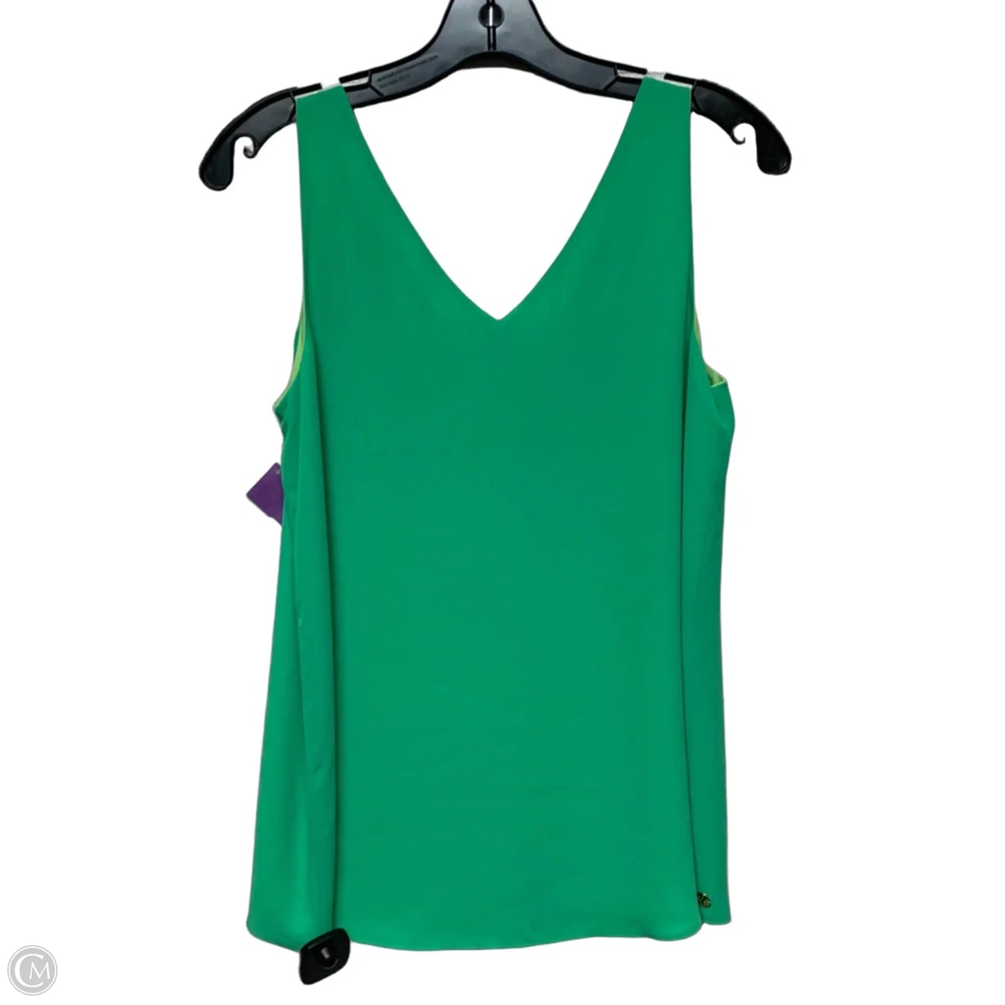 Top Sleeveless Designer By Lilly Pulitzer In Green, Size: Xs