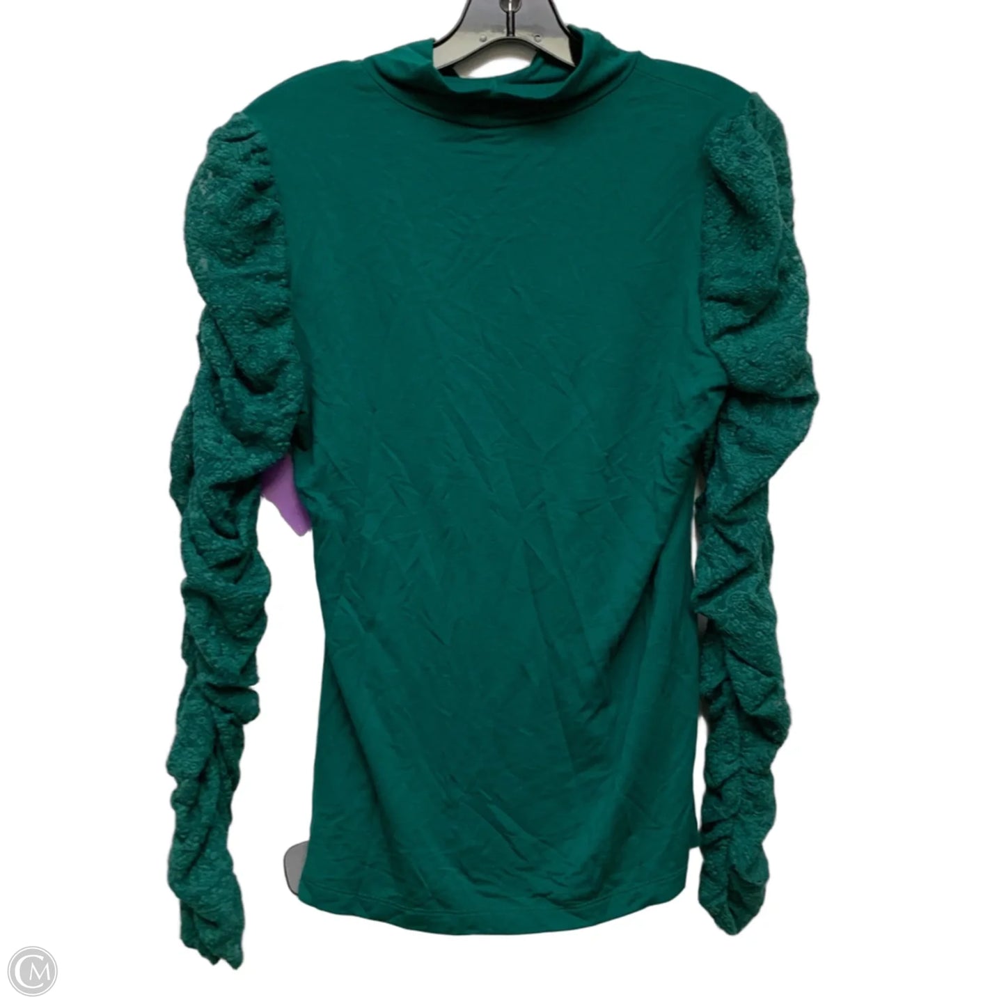 Top Long Sleeve By Maeve In Green, Size: S