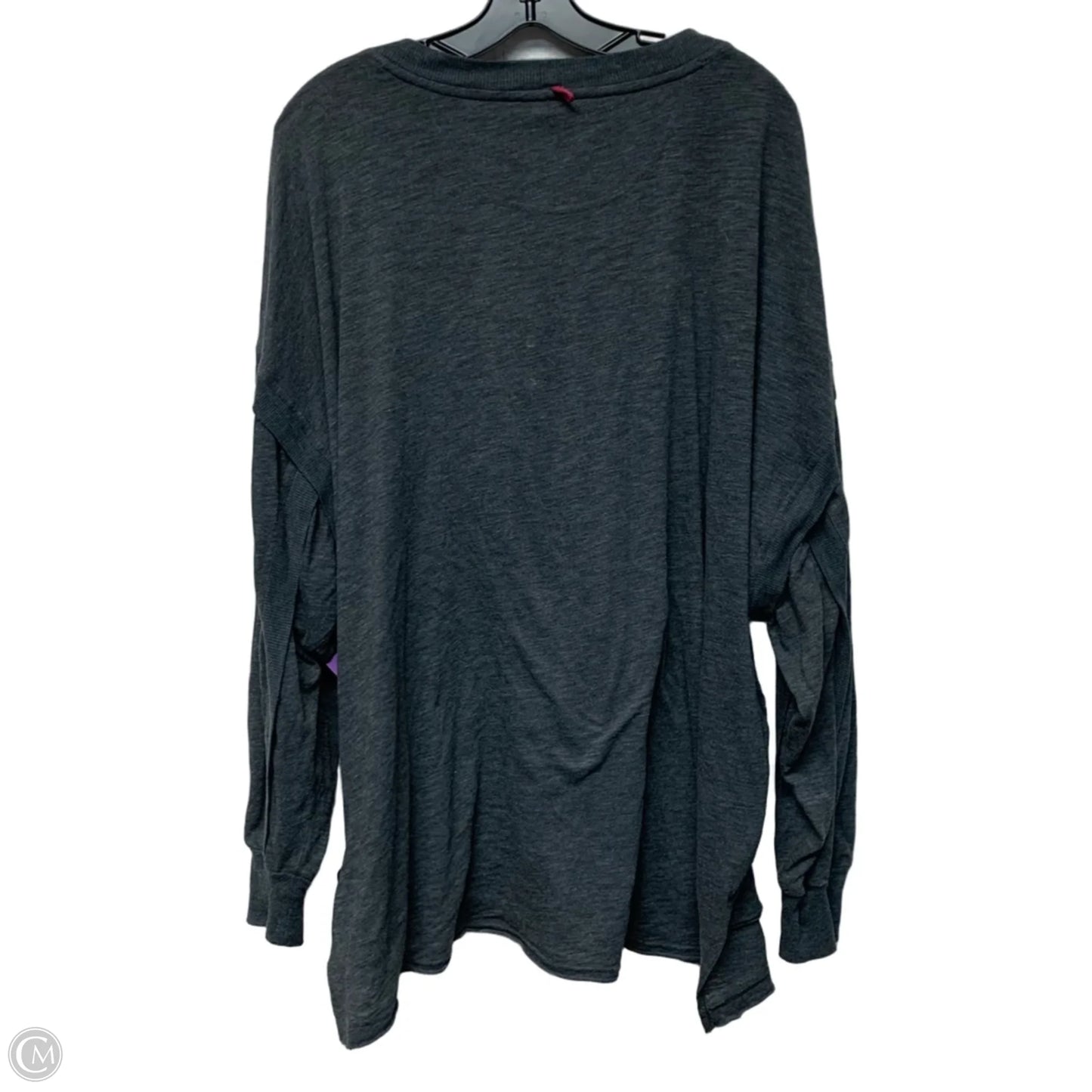 Top Long Sleeve By We The Free In Grey, Size: L