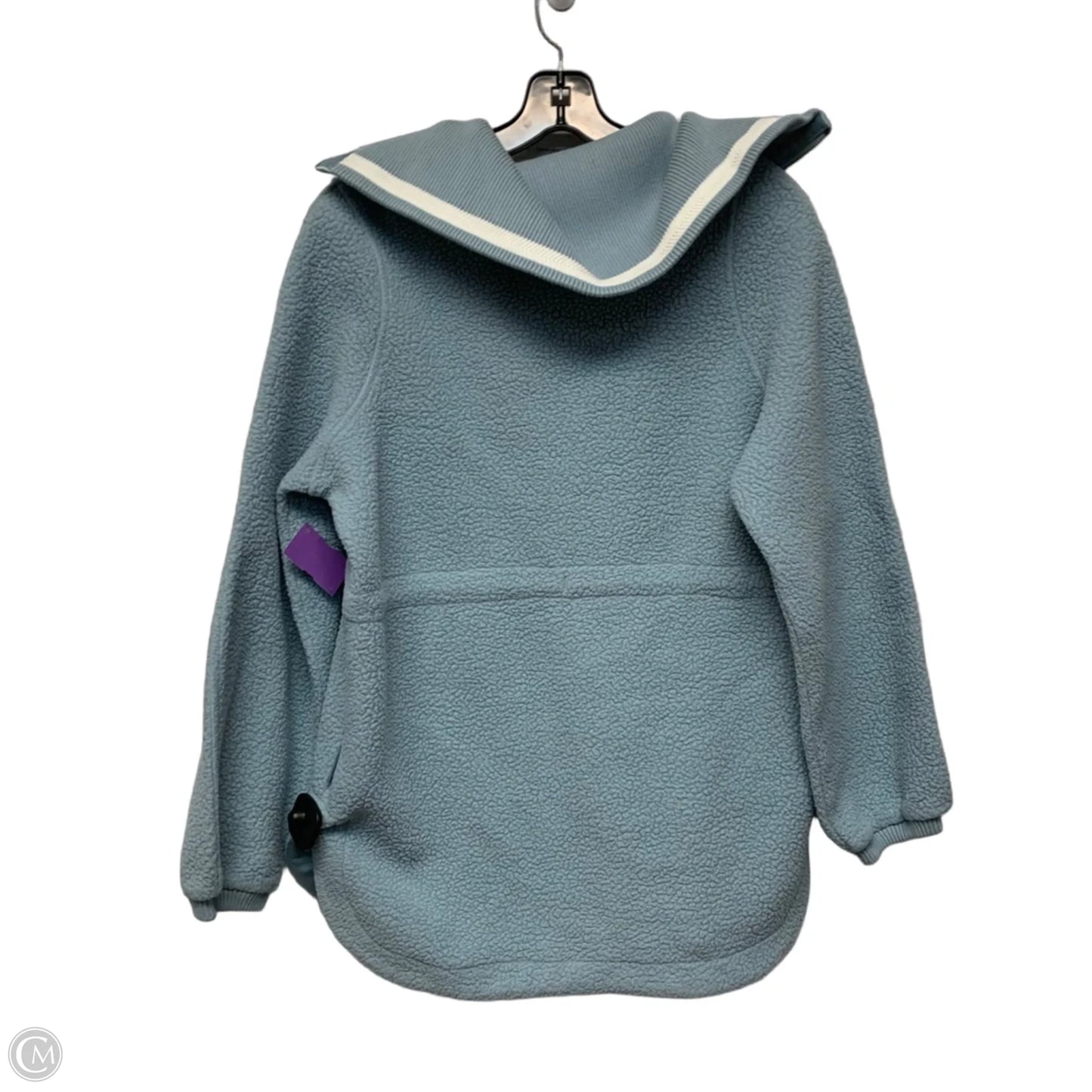 Sweatshirt Collar By Varley In Blue, Size: Xs