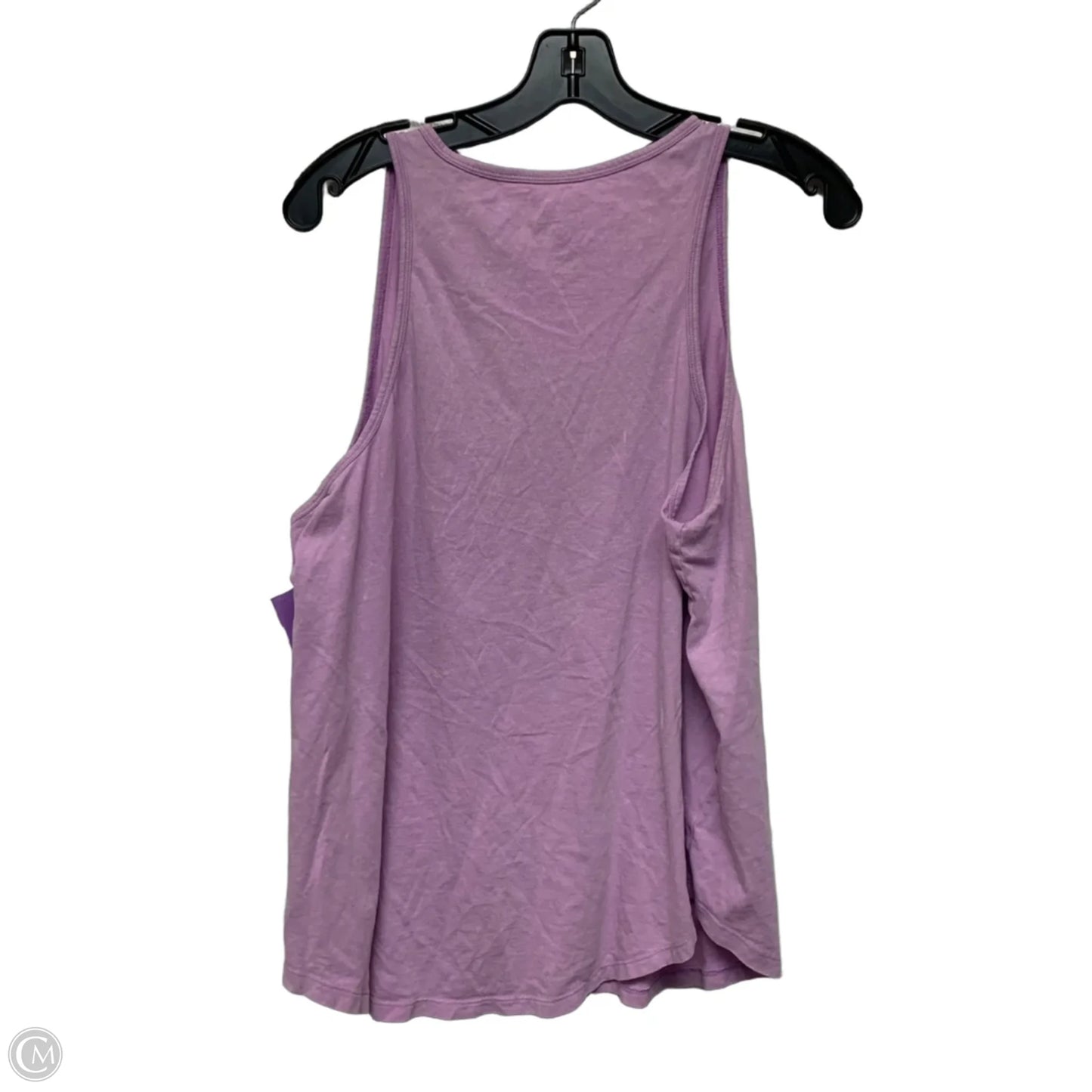 Top Sleeveless Basic By Universal Thread In Purple, Size: 1x