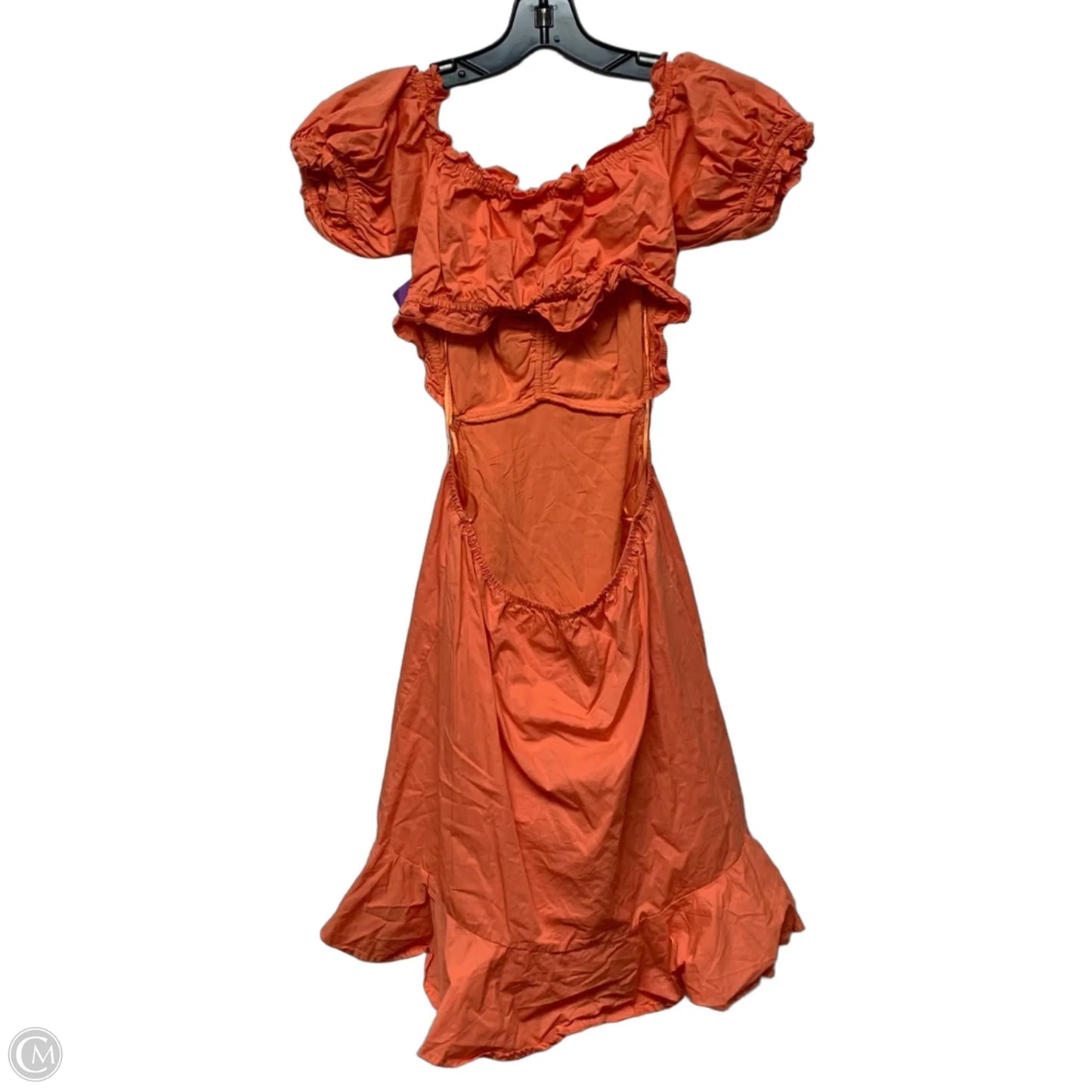 Dress Casual Short By Astr In Orange, Size: S