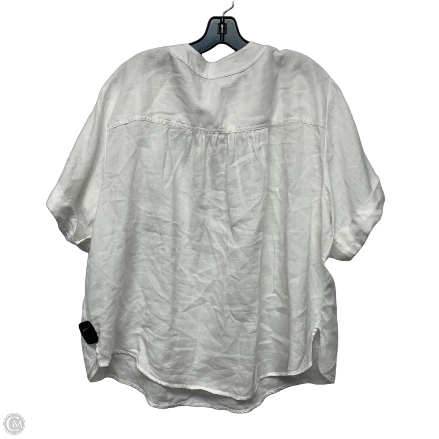 Top Short Sleeve By Pilcro In White, Size: 2x