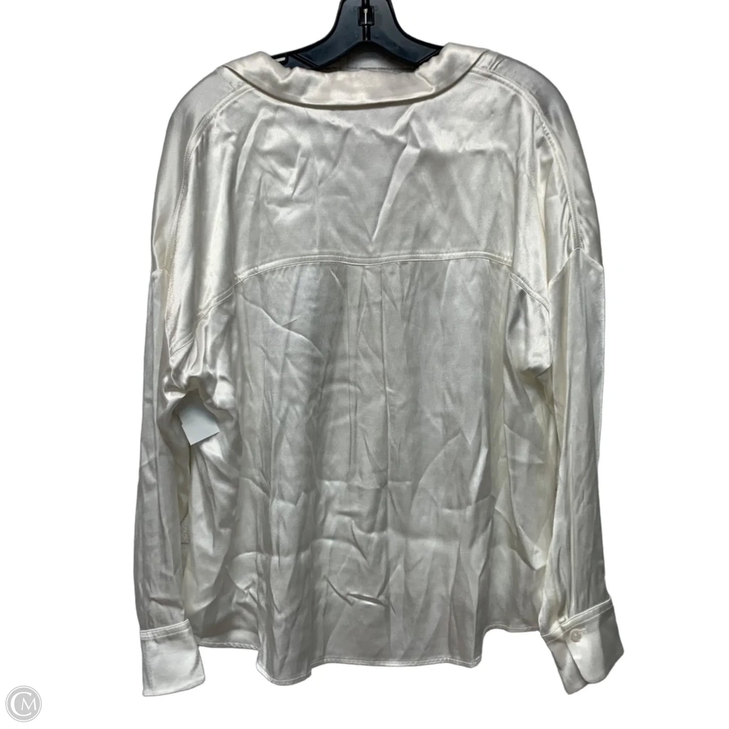 Blouse Long Sleeve By Rose & Crown In White, Size: Xs