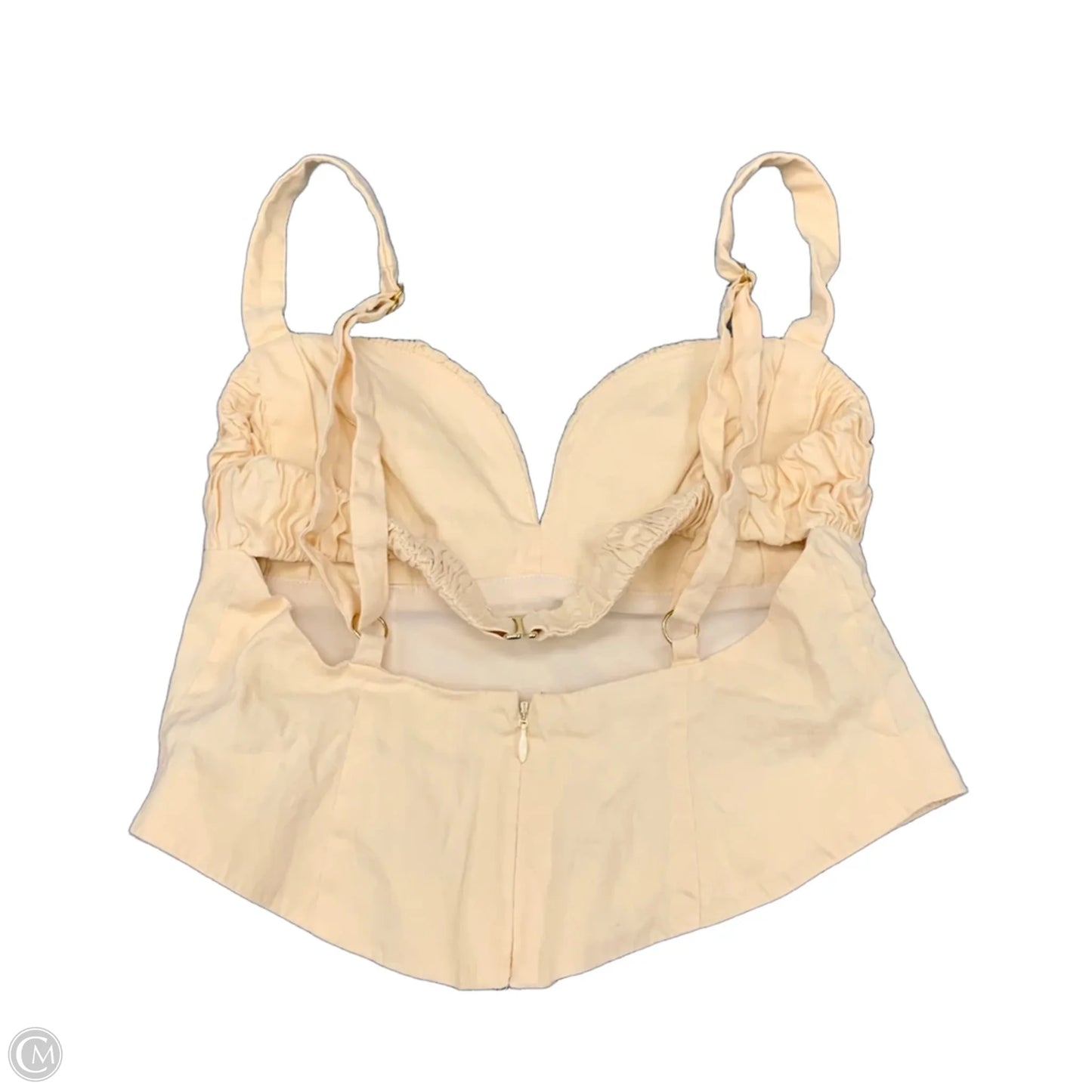 Top Sleeveless By LPA In Yellow, Size: S
