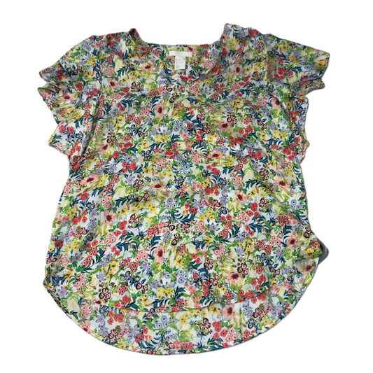 Blouse Short Sleeve By H&m  Size: Xs