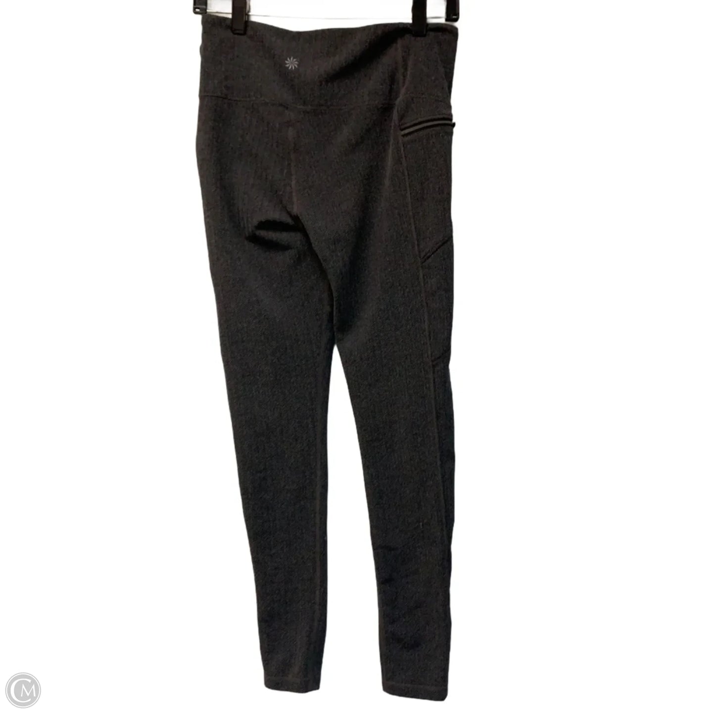 Athletic Leggings By Athleta In Grey, Size: M