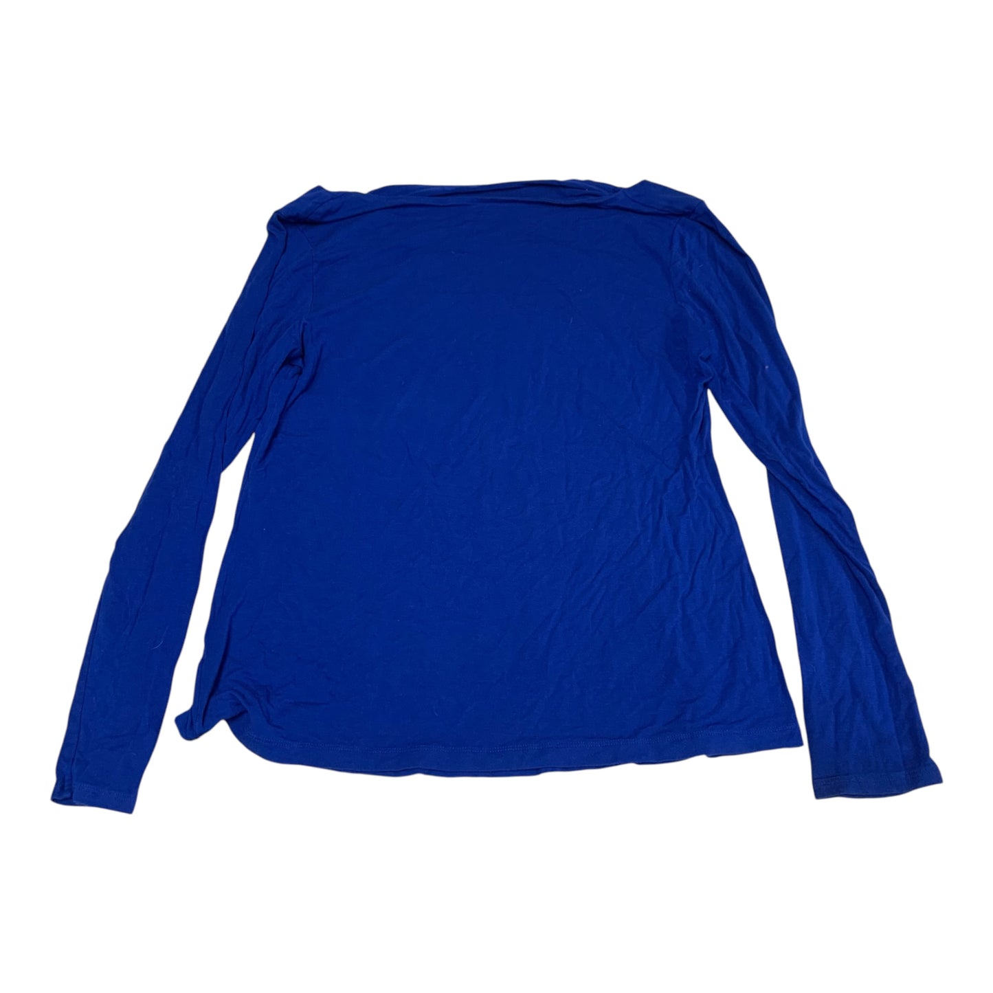Top Long Sleeve By Apt 9 In Blue, Size: Xl