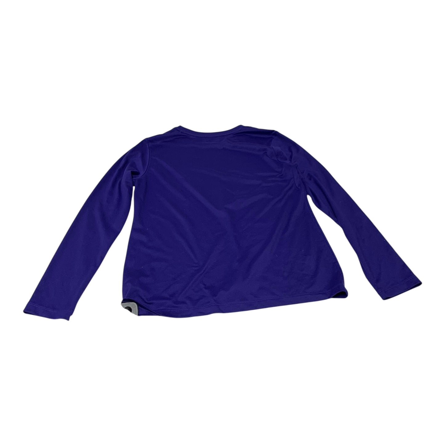 Top Long Sleeve By Be Inspired In Purple, Size: M