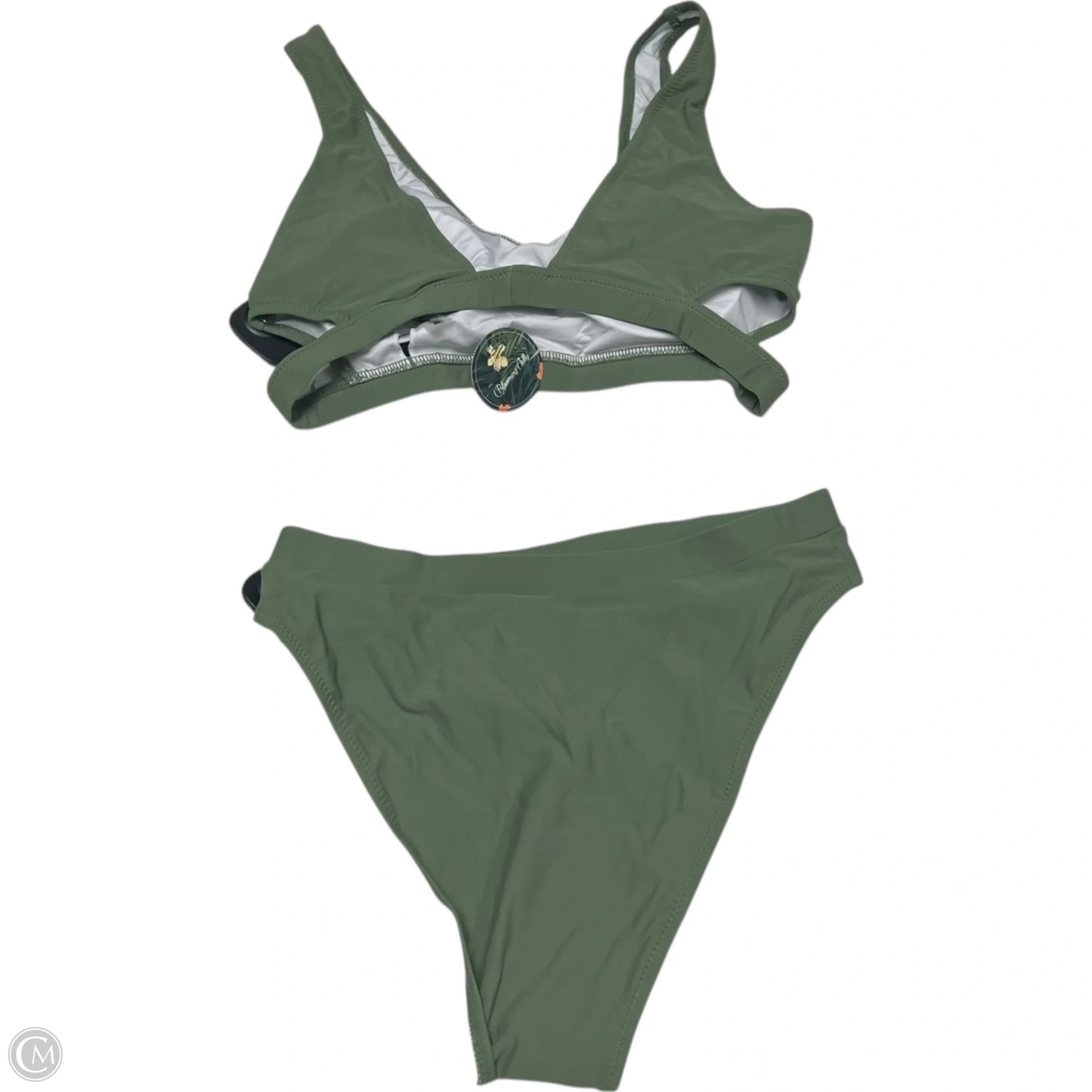 Swimsuit 2pc By Blooming Jelly In Green, Size: M