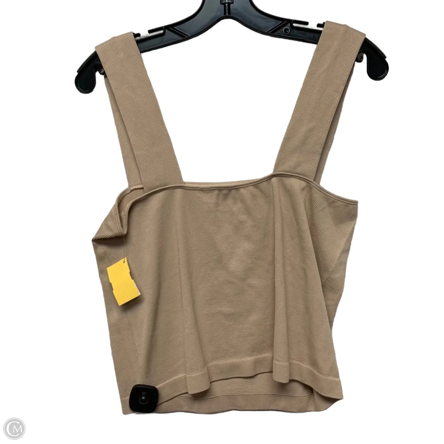 Top Sleeveless By A New Day In Beige, Size: 2x