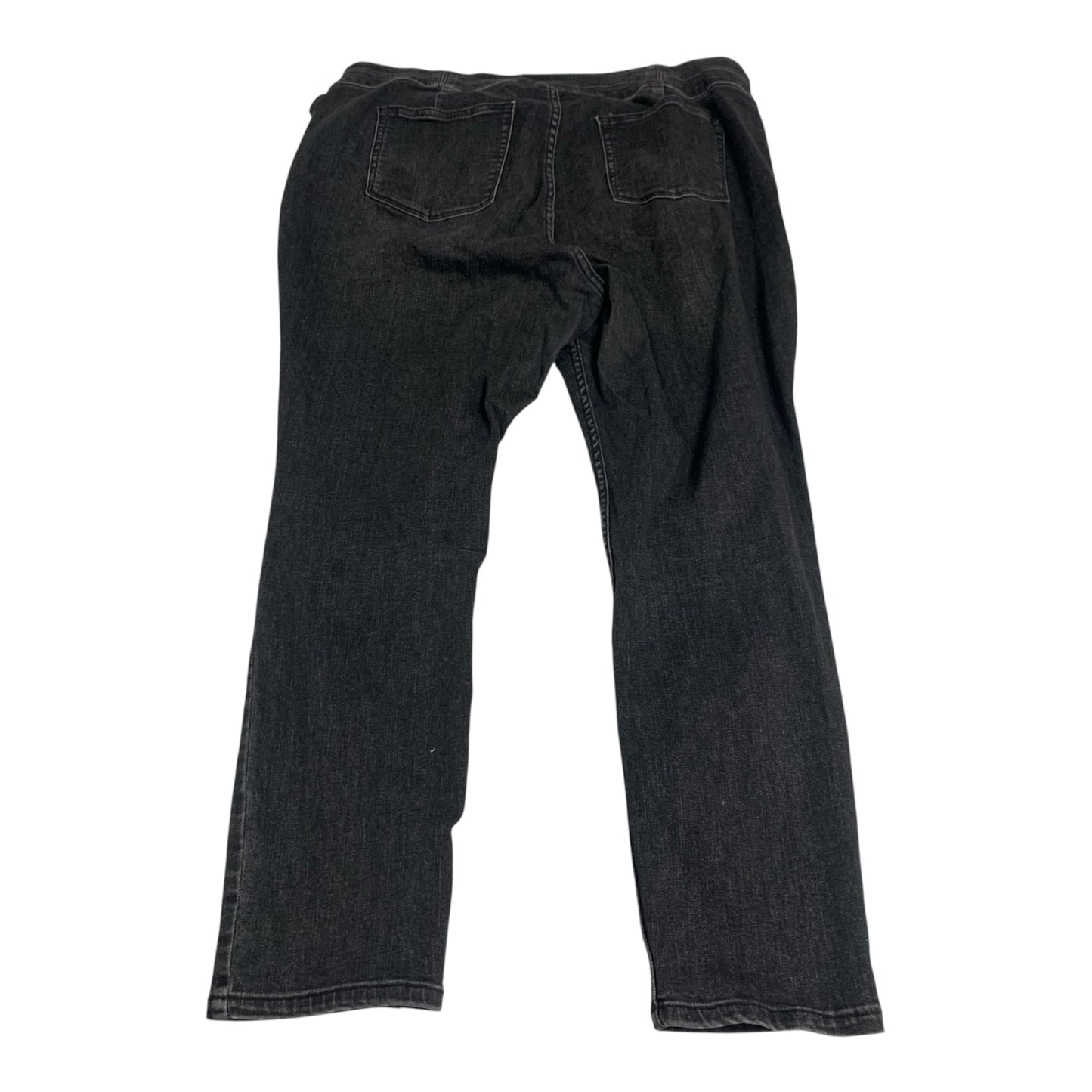 Jeans Straight By We The Free In Black Denim, Size: 20