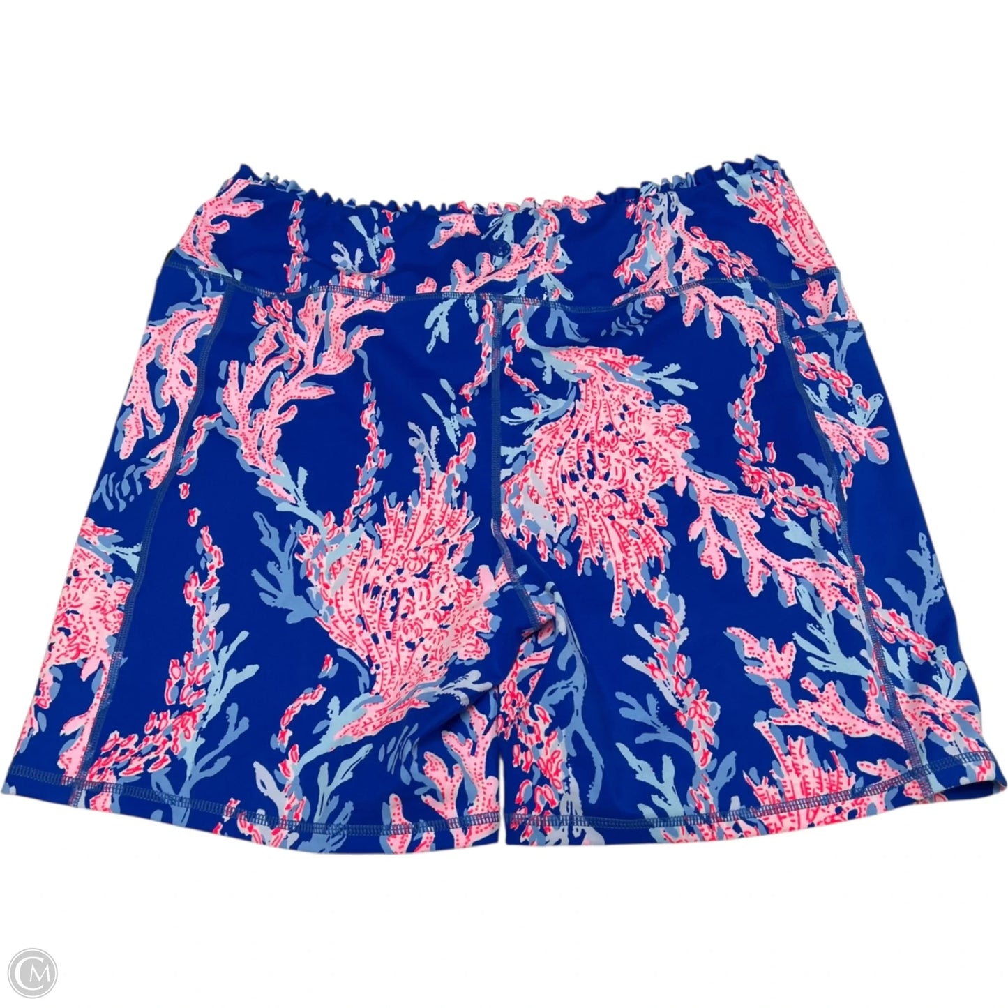 Shorts Designer By Lilly Pulitzer In Blue & Pink, Size: 1x