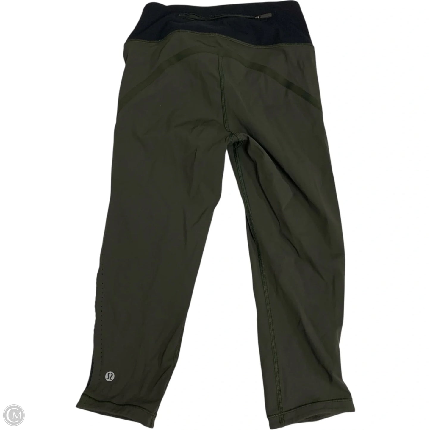 Athletic Leggings Capris By Lululemon In Green, Size: Xs