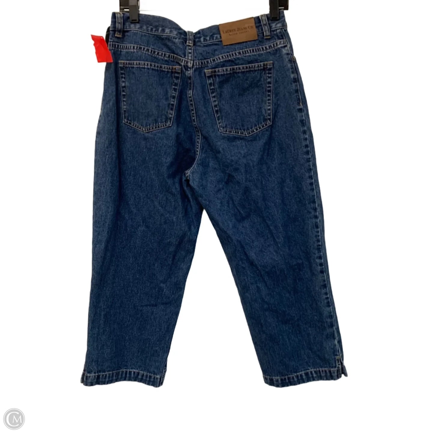 Jeans Cropped By Lauren Jeans Co In Blue Denim, Size: 8