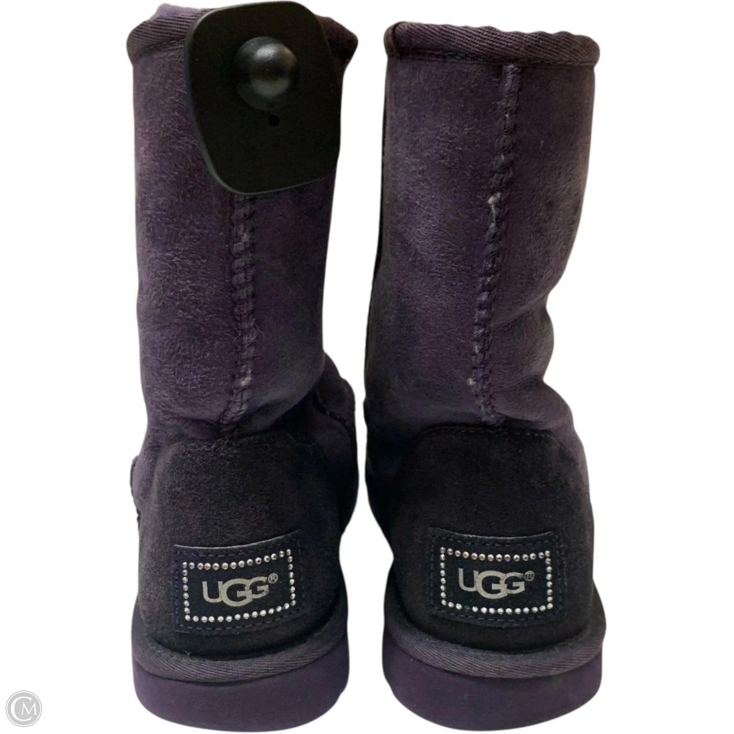 Boots Designer By Ugg In Purple, Size: 8