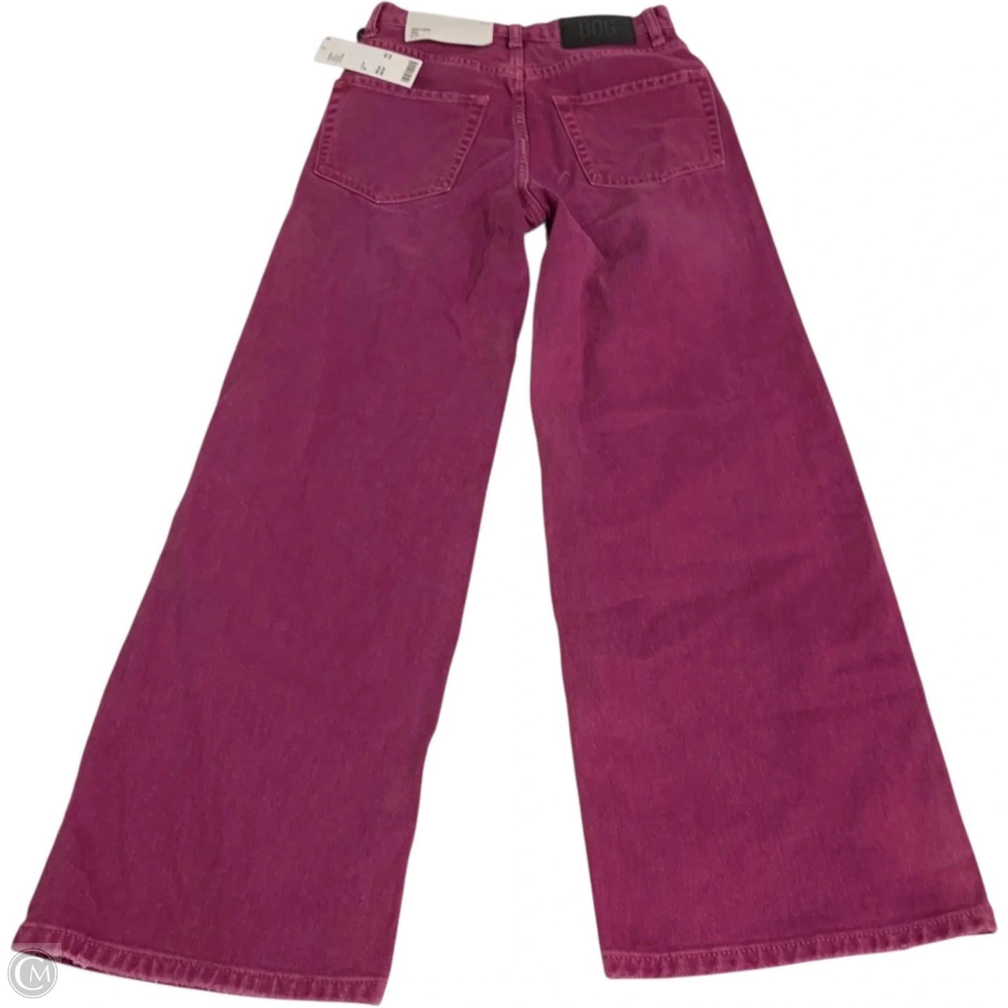 Jeans Wide Leg By Bdg In Purple Denim, Size: 2