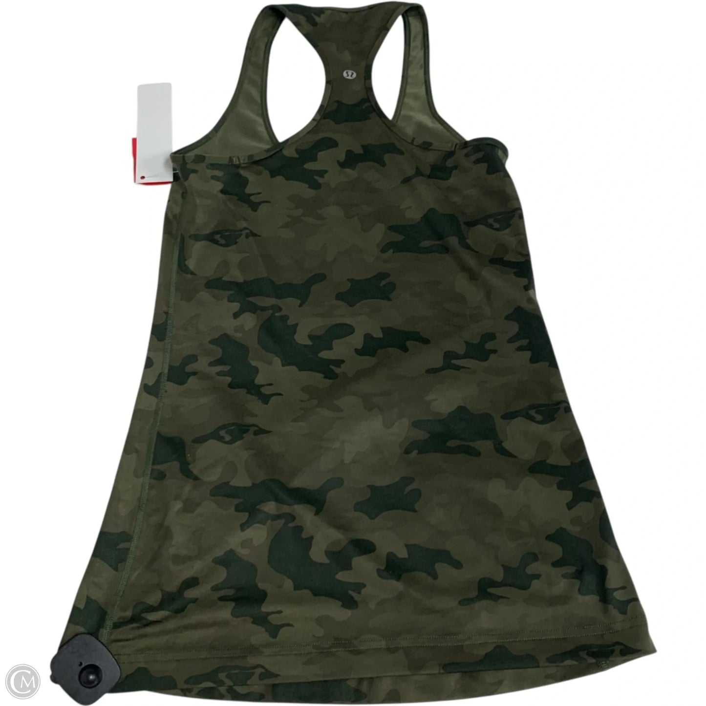 Athletic Tank Top By Lululemon In Camouflage Print, Size: S