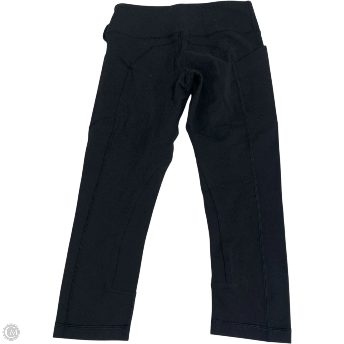 Athletic Leggings Capris By Lululemon In Black, Size: S