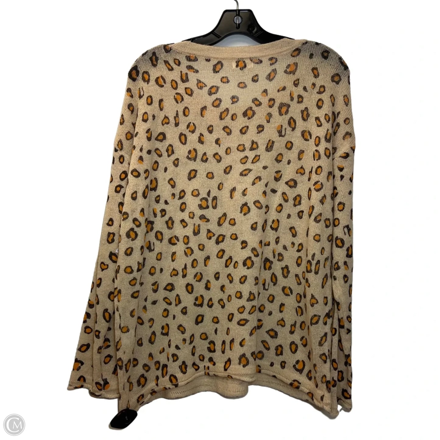 Top Long Sleeve By Pol In Animal Print, Size: S