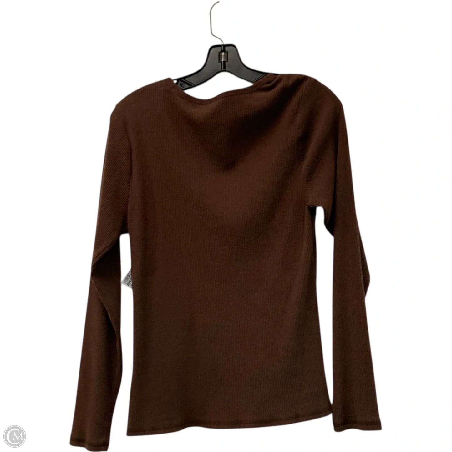 Top Long Sleeve By Old Navy In Brown, Size: Xl