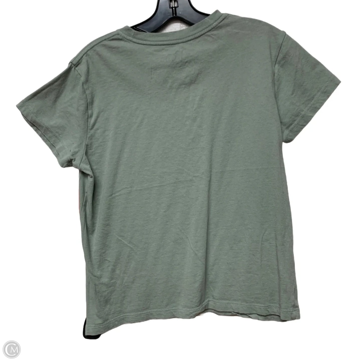 Top Short Sleeve By Doe In Green, Size: S