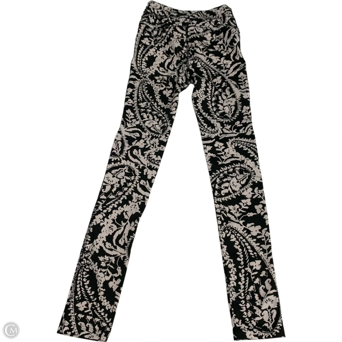 Athletic Leggings By Free People In Black & White, Size: Xs