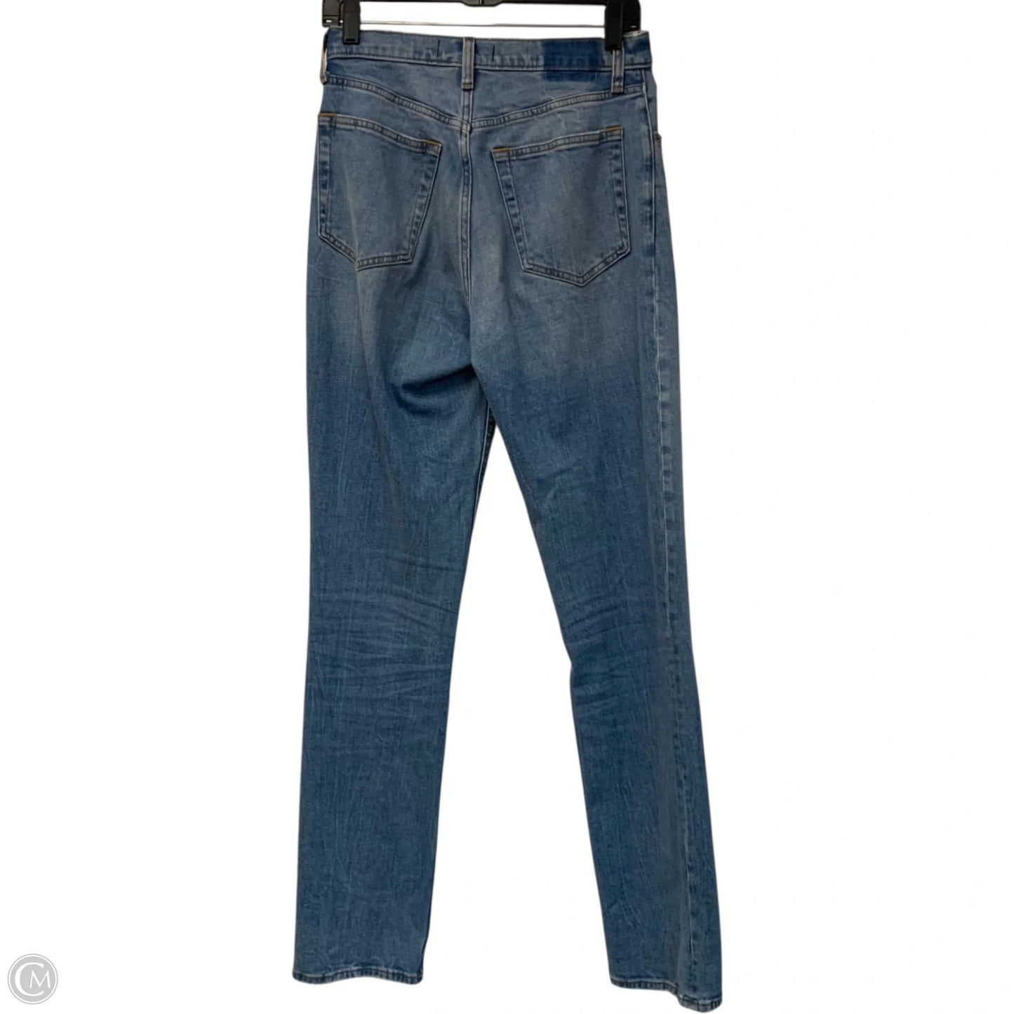 Jeans Straight By Abercrombie And Fitch In Blue Denim, Size: 6l