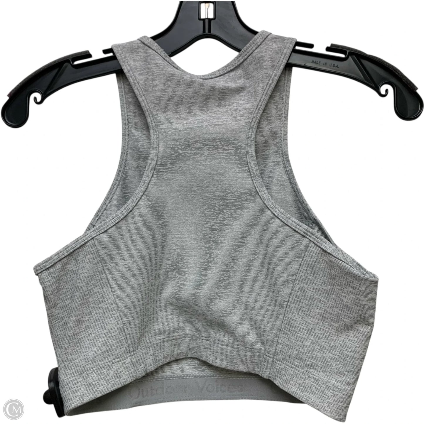 Athletic Bra By Outdoor Voices In Grey, Size: S
