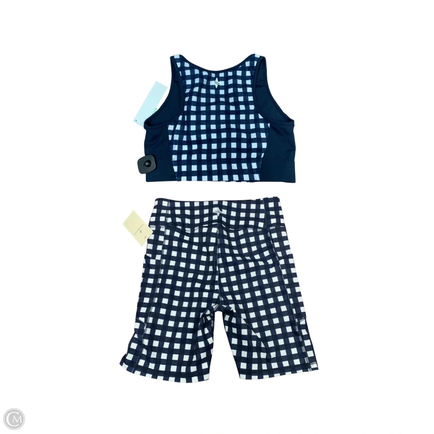 Athletic Shorts 2pc By Tuckernuck In Blue & White, Size: M