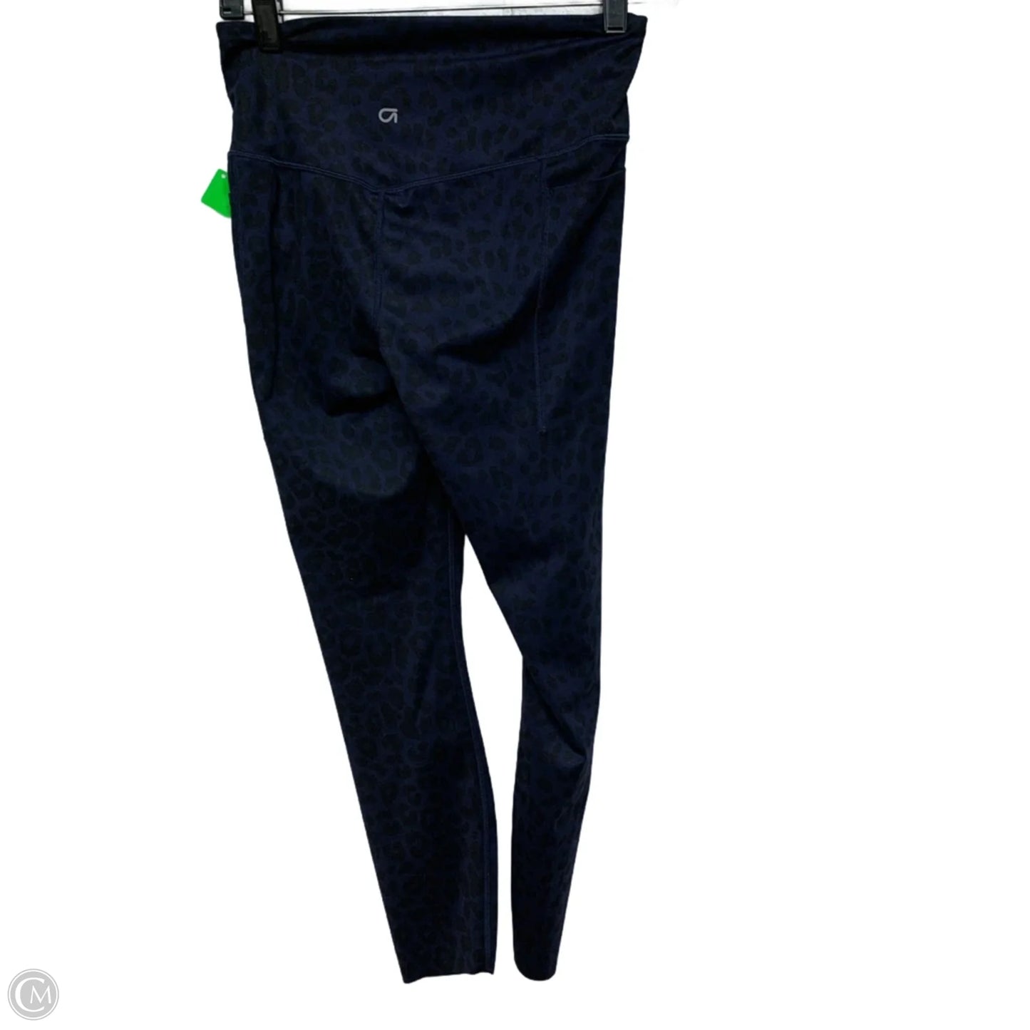 Athletic Leggings By Gapfit In Black & Blue, Size: Xs