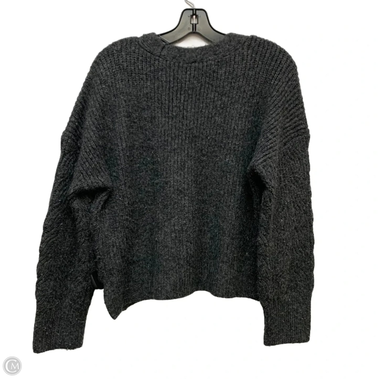 Sweater Cardigan By Abercrombie And Fitch In Grey, Size: L
