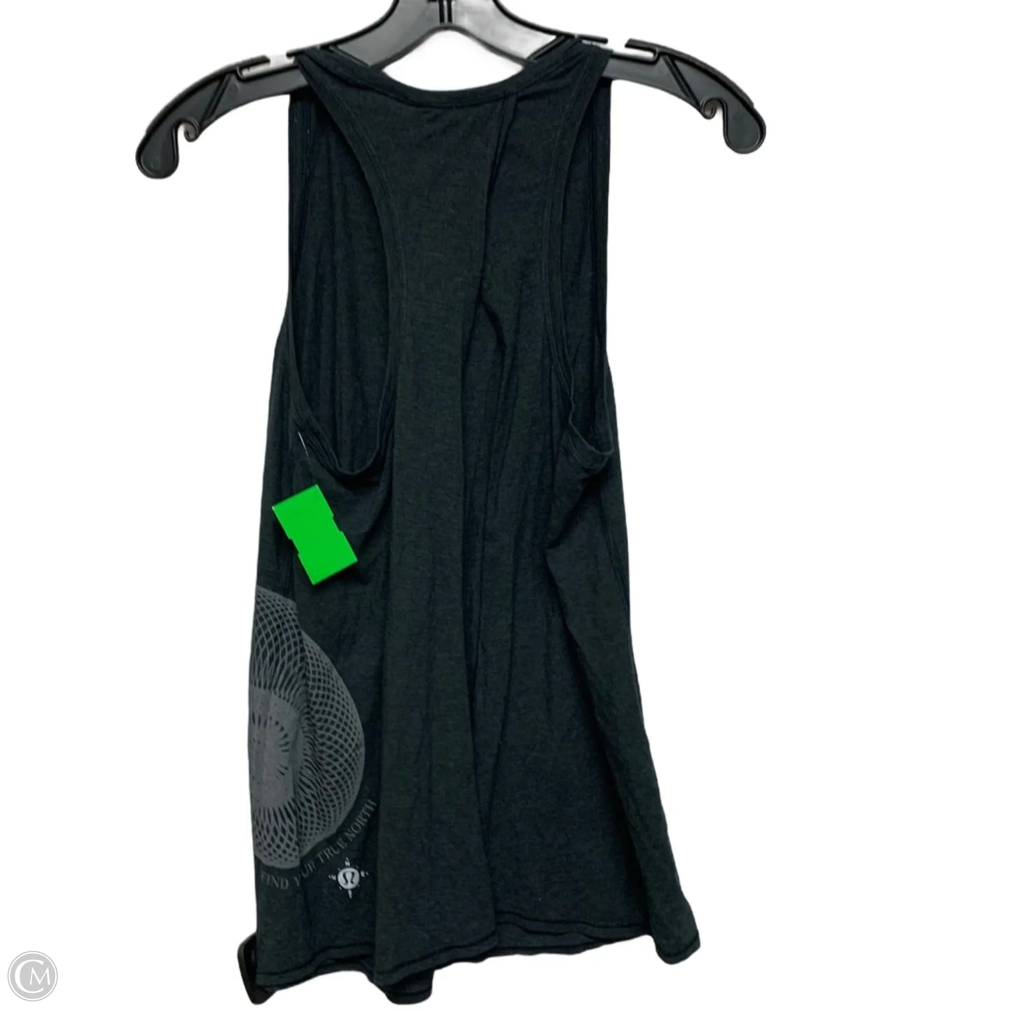 Athletic Tank Top By Lululemon In Grey, Size: Xs