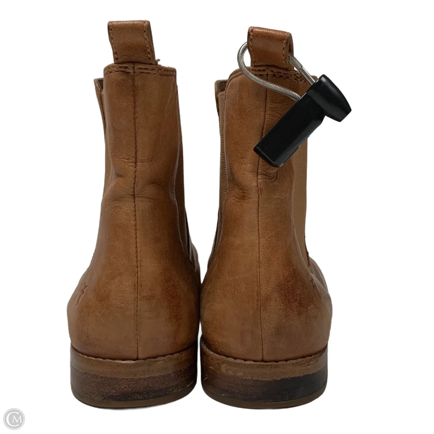 Boots Designer By Frye In Tan, Size: 8.5