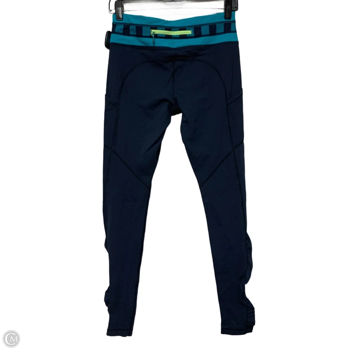 Athletic Leggings By Lululemon In Blue, Size: S